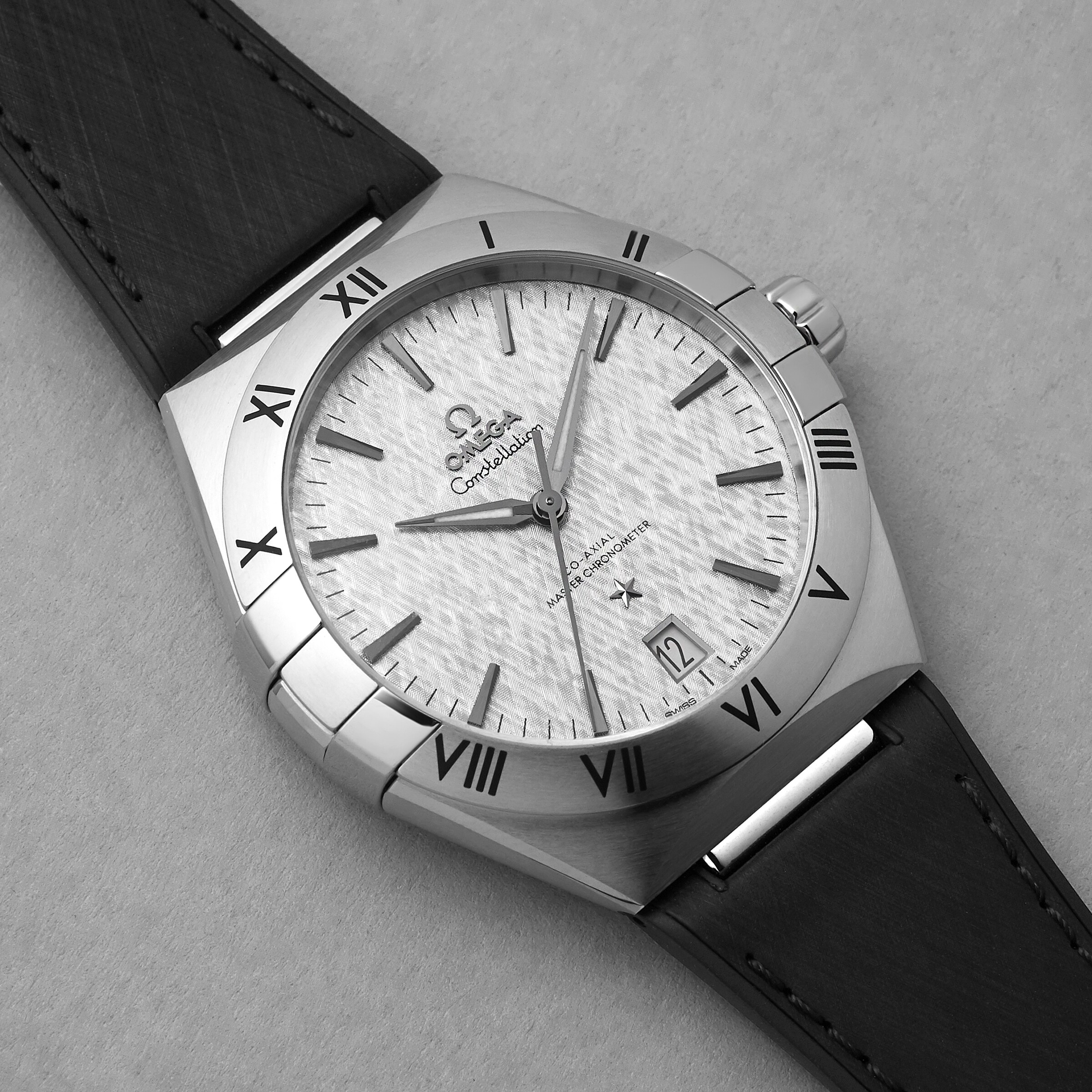 Replica Omega Constellation Co-Axial Master Chronometer 41mm Mens details White O13112412106001