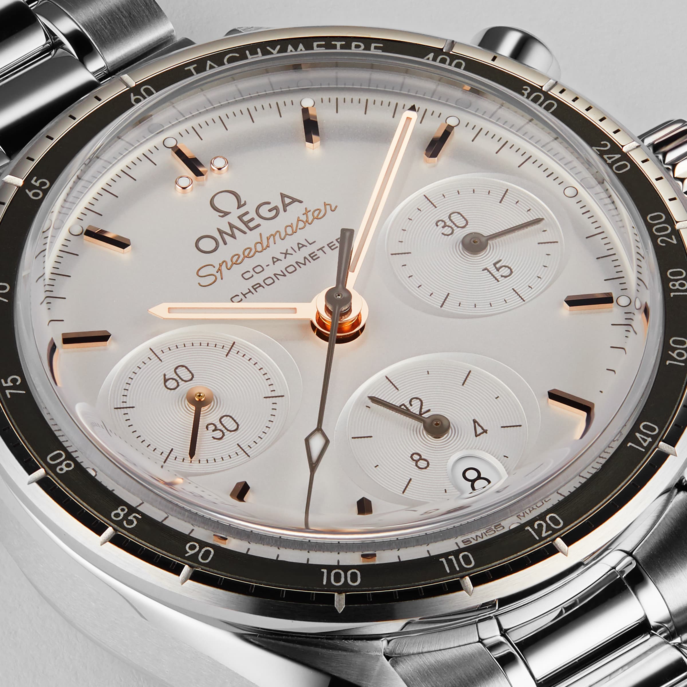Replica Omega Speedmaster Co- axial Chronometer Chronograph 38mm O32430385002001 6 Replica Omega Speedmaster Co- axial Chronometer Chronograph 38mm O32430385002001