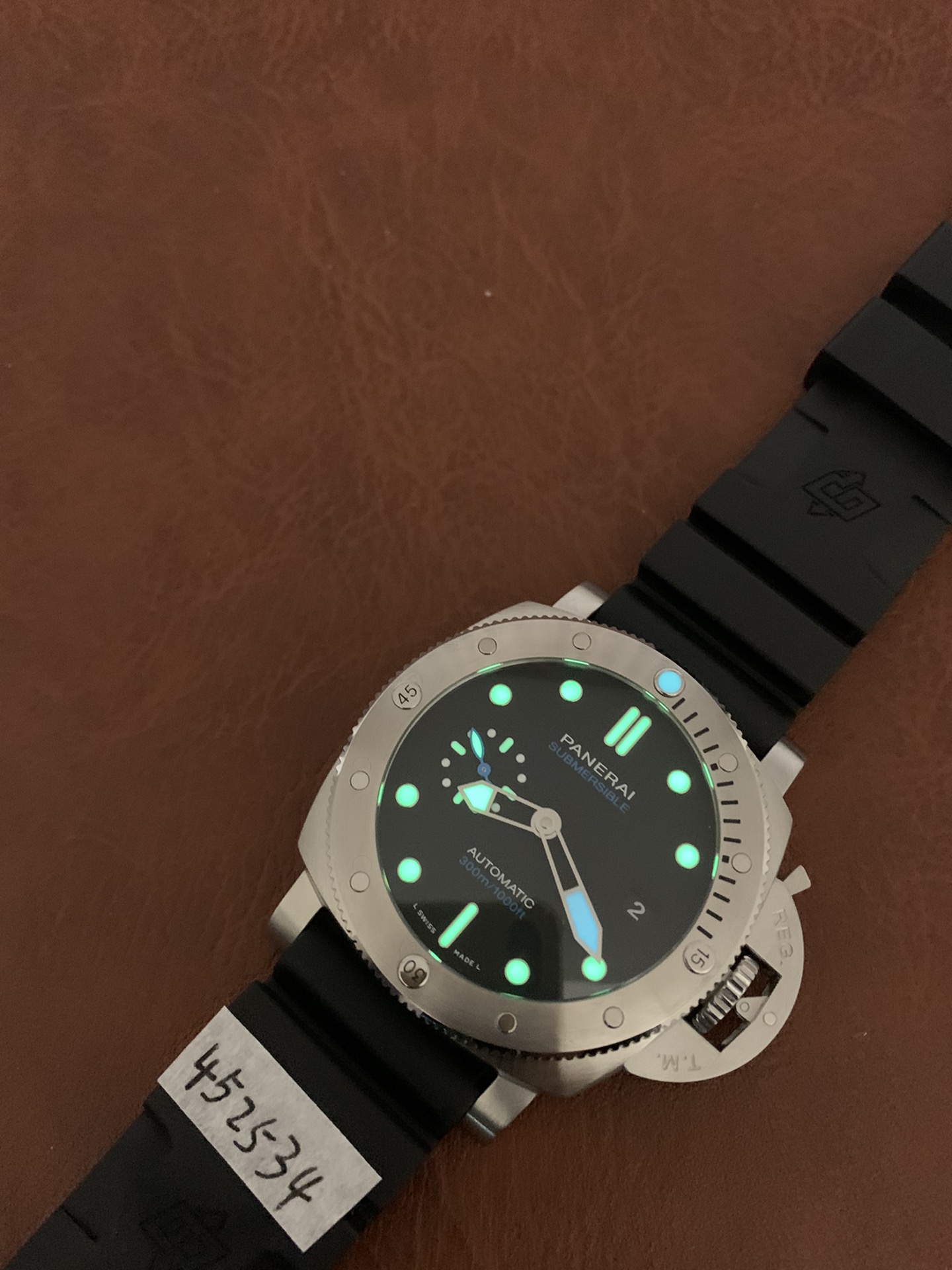 Replica Panerai Men Luminor Submersible PAM1229 7 Replica Panerai Men Luminor Submersible PAM1229
