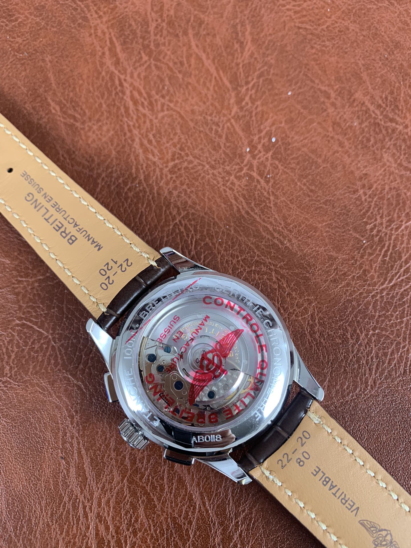 Replica Breitling Men Premier B15 Duograph 42 AB1510171C1P1