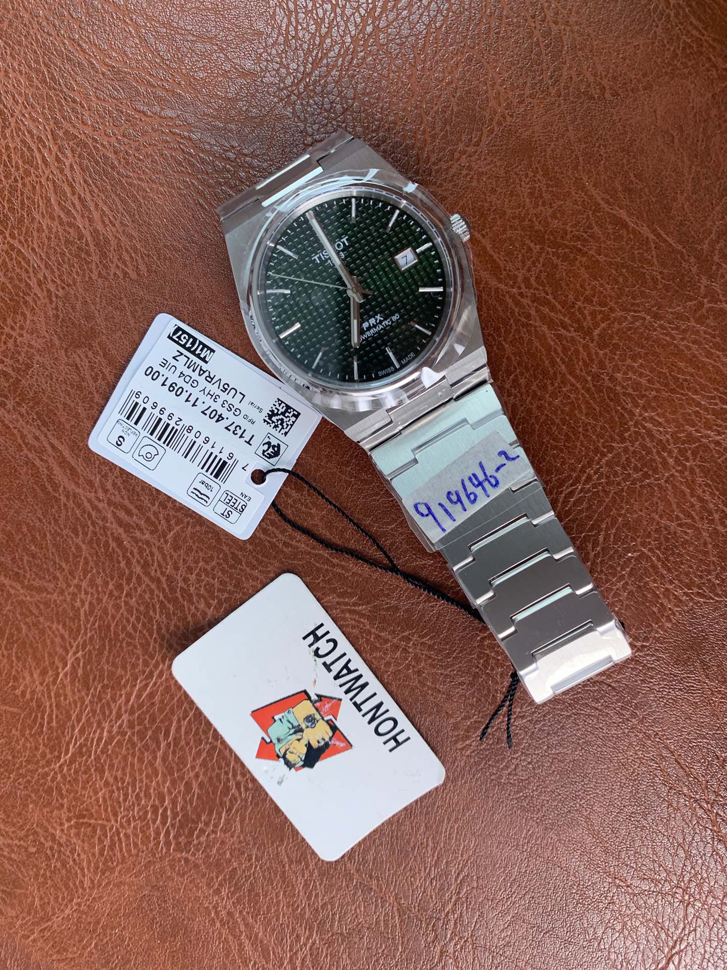 Replica Tissot Men T-Classic PRX Powermatic 80 T137.407.11.051.00 Green