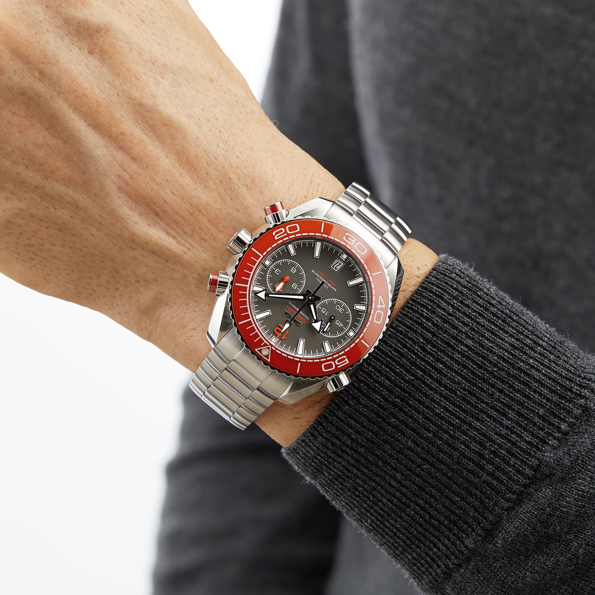 Replica Omega Seamaster Planet Ocean 600m Co-Axial 45.5 mm O21530465199001