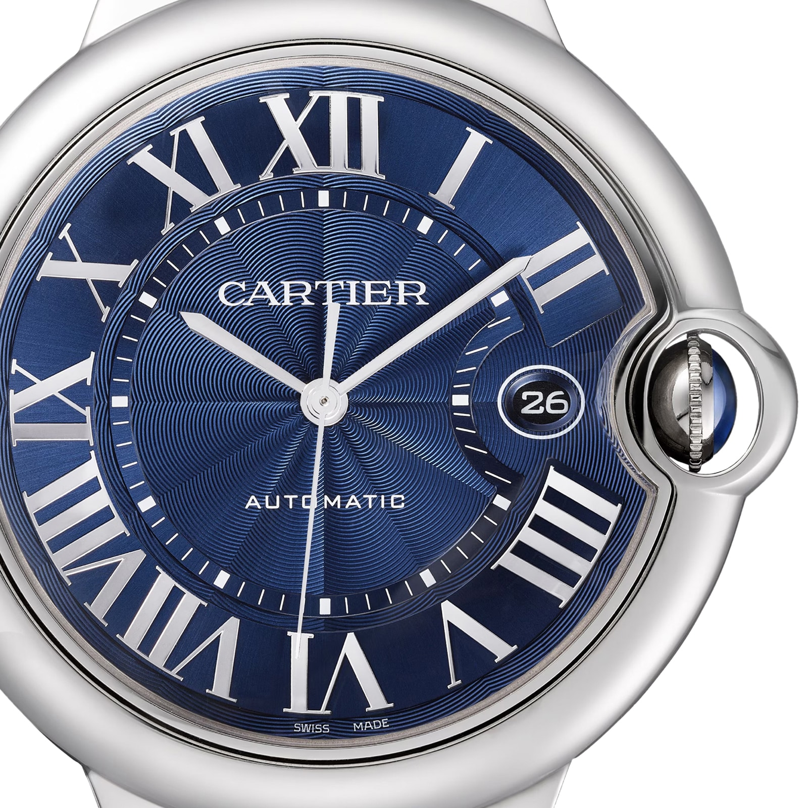 Replica Cartier Ballon Bleu de Cartier details 42 mm. Mechanical movement with automatic winding caliber 1847 MC. WSBB0027 7 Replica Cartier Ballon Bleu de Cartier details 42 mm. Mechanical movement with automatic winding caliber 1847 MC. WSBB0027