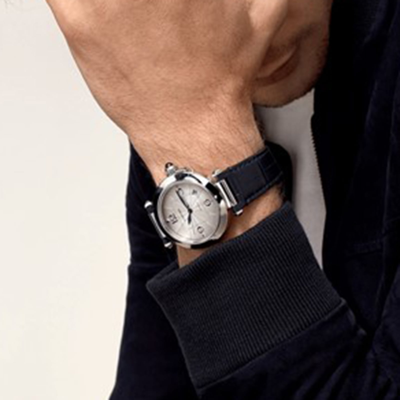Replica Cartier Pasha De Cartier details 41mm Automatic Movement Steel 2 Interchangeable Leather Straps WSPA0010 7 Replica Cartier Pasha De Cartier details 41mm Automatic Movement Steel 2 Interchangeable Leather Straps WSPA0010