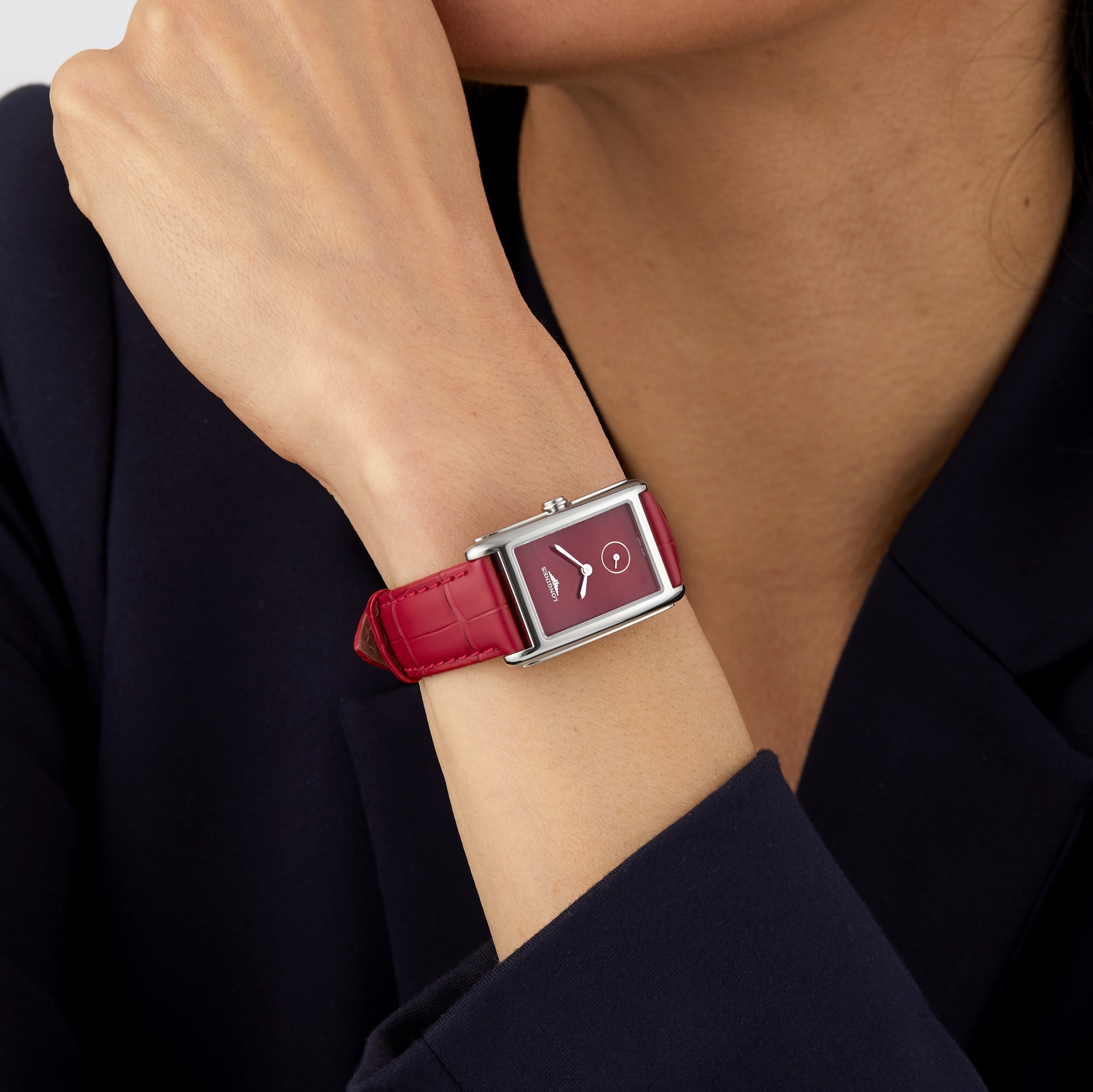 Replica Longines DolceVita 37mm Ladies details Red L55124912 7 Replica Longines DolceVita 37mm Ladies details Red L55124912