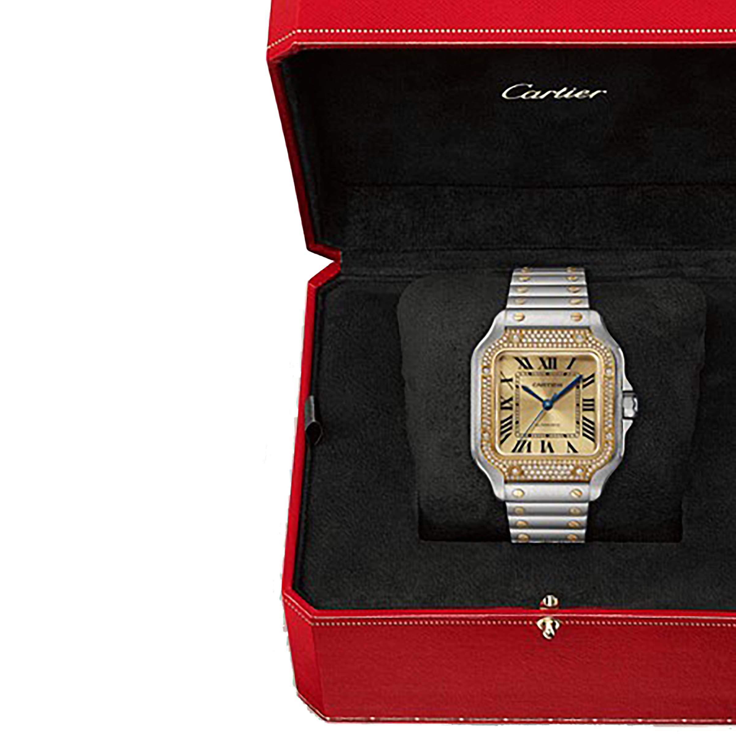 Replica Cartier Santos De Cartier Medium Model Mechanical Movement With Automatic Winding W3SA0007 7 Replica Cartier Santos De Cartier Medium Model Mechanical Movement With Automatic Winding W3SA0007
