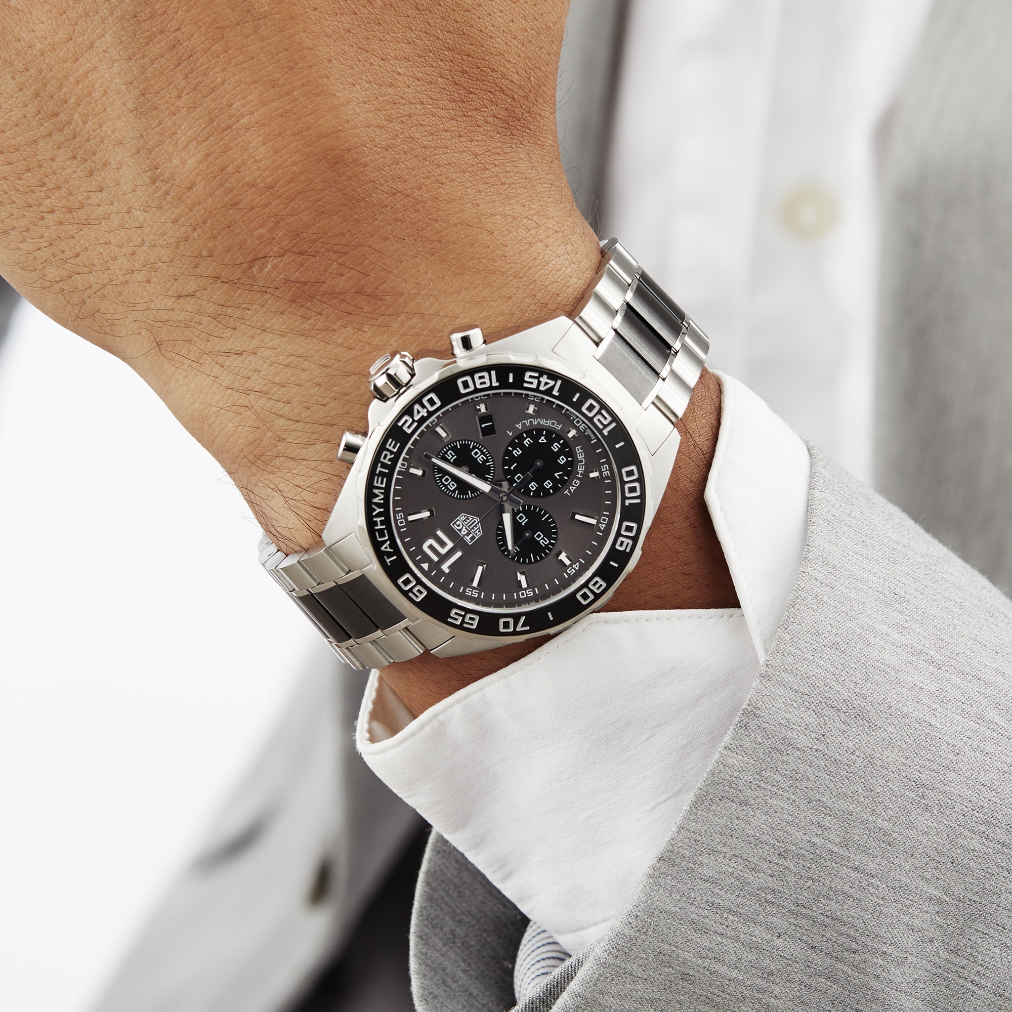 Replica TAG Heuer Formula 1 Quartz Chronograph 43mm Mens details CAZ1011.BA0843
