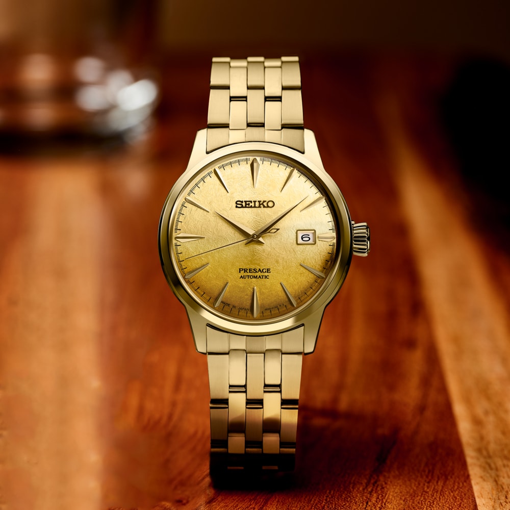 Replica Seiko Beer Julep Presage Cocktail Time European US exclusive 40.5mm Mens details SRPK46J1 7 Replica Seiko Beer Julep Presage Cocktail Time European US exclusive 40.5mm Mens details SRPK46J1