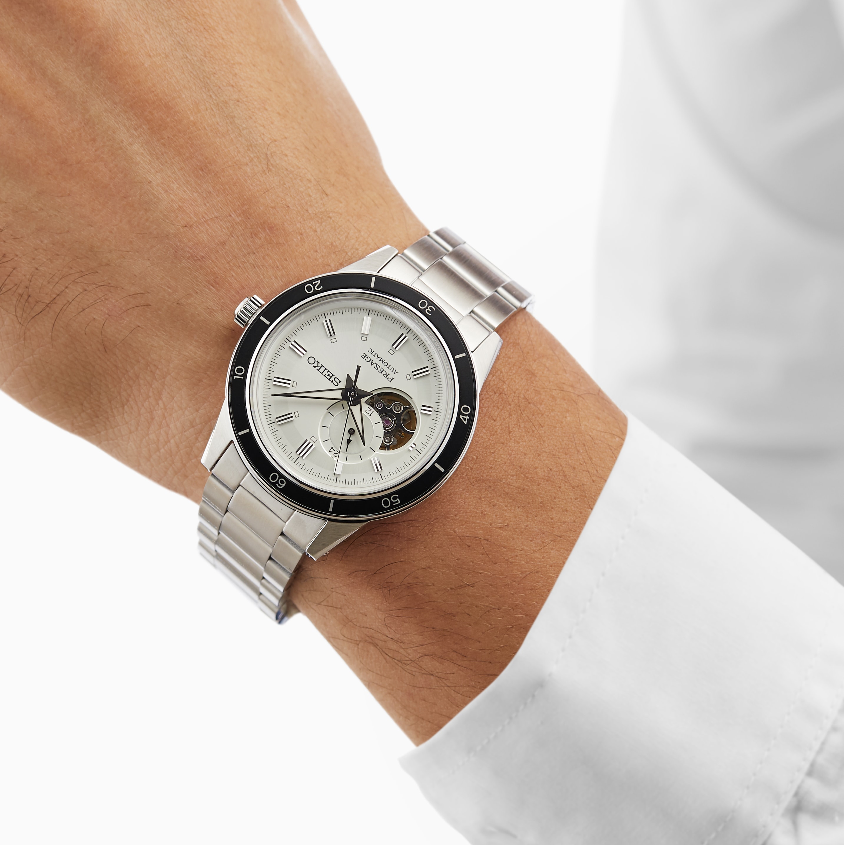 Replica Seiko Style 60s Cream40mm Mens details SSA423J1 7 Replica Seiko Style 60s Cream40mm Mens details SSA423J1