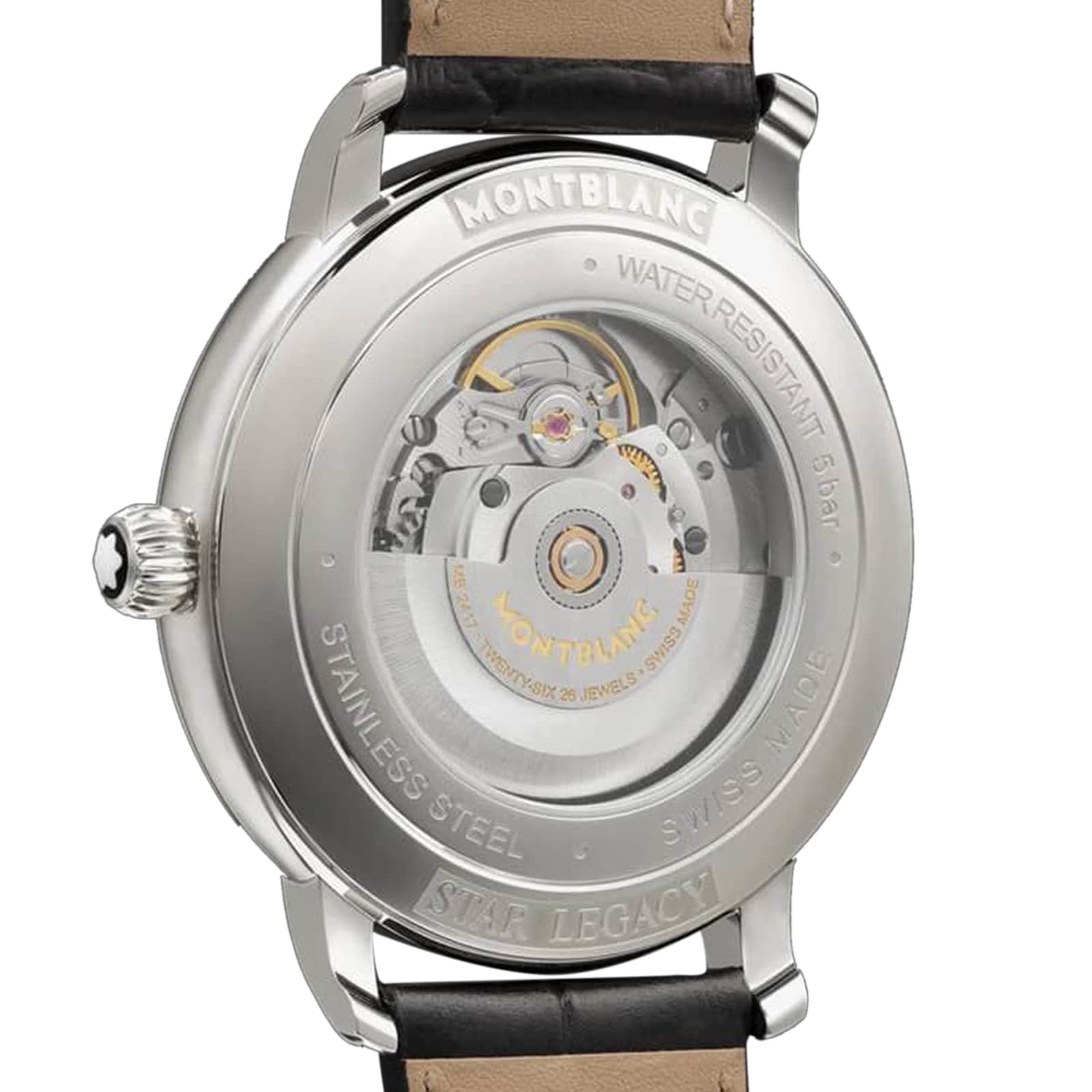 Replica Montblanc Star Legacy 42mm Mens details 128681