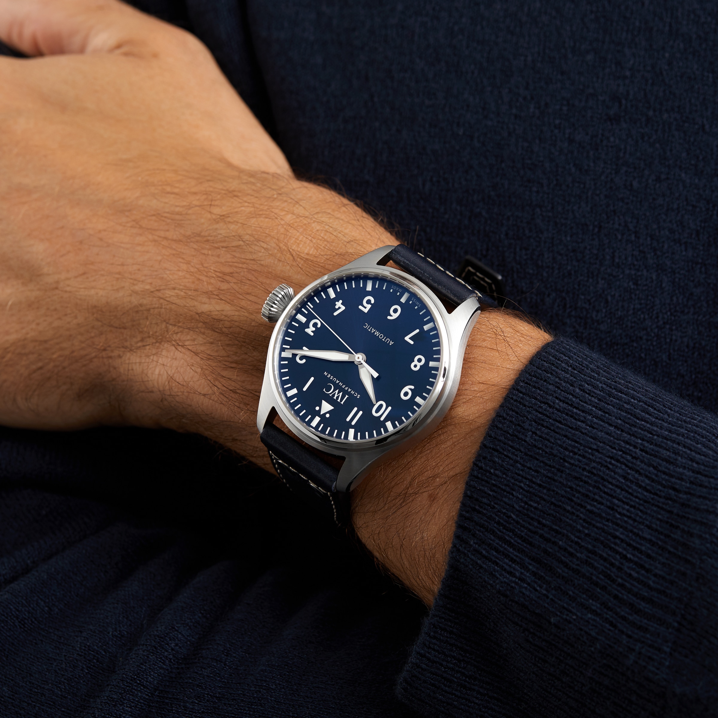 Replica IWC Big Pilot's 43mm Mens details IW329303