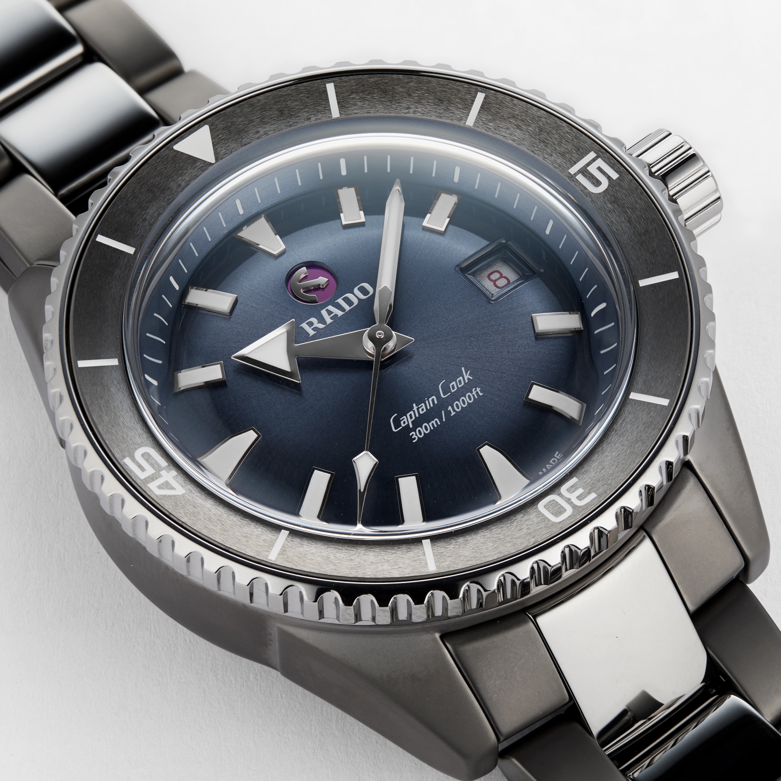 Replica Rado Captain Cook High-Tech Ceramic Diver R32144202