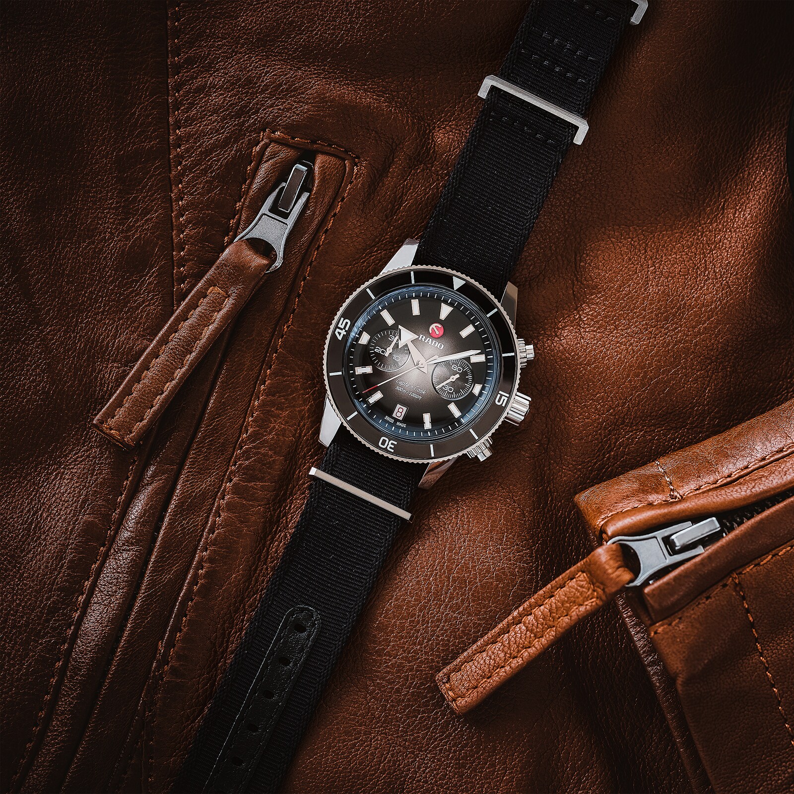 Replica Rado Captain Cook Chronograph 43mm R32145158