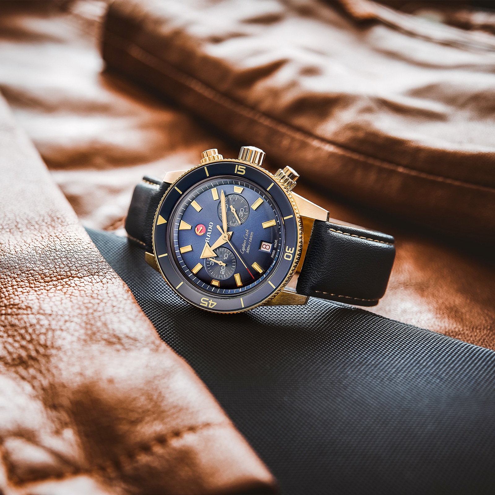 Replica Rado Captain Cook Chronograph 43mm R32146208