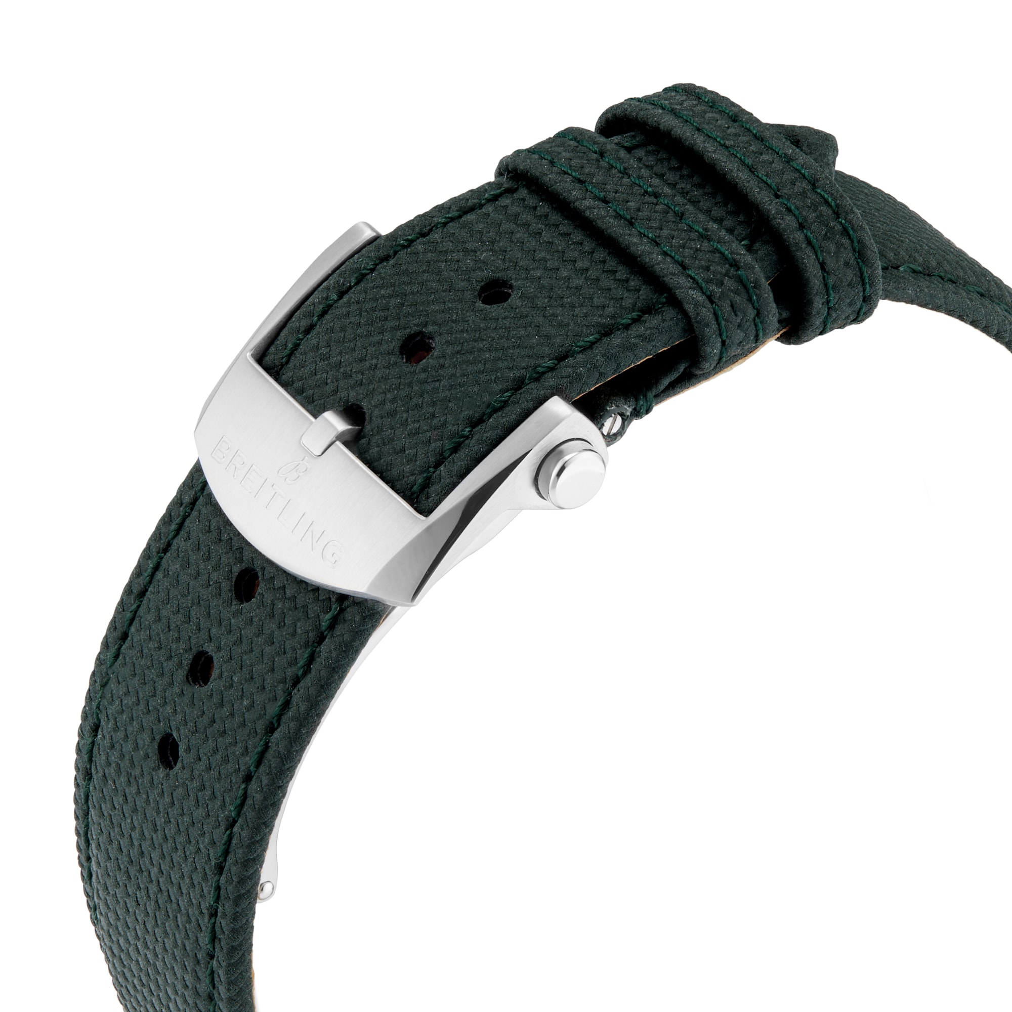 Replica Breitling Avenger Automatic 42mm Mens details Green Leather A17328101L1X1