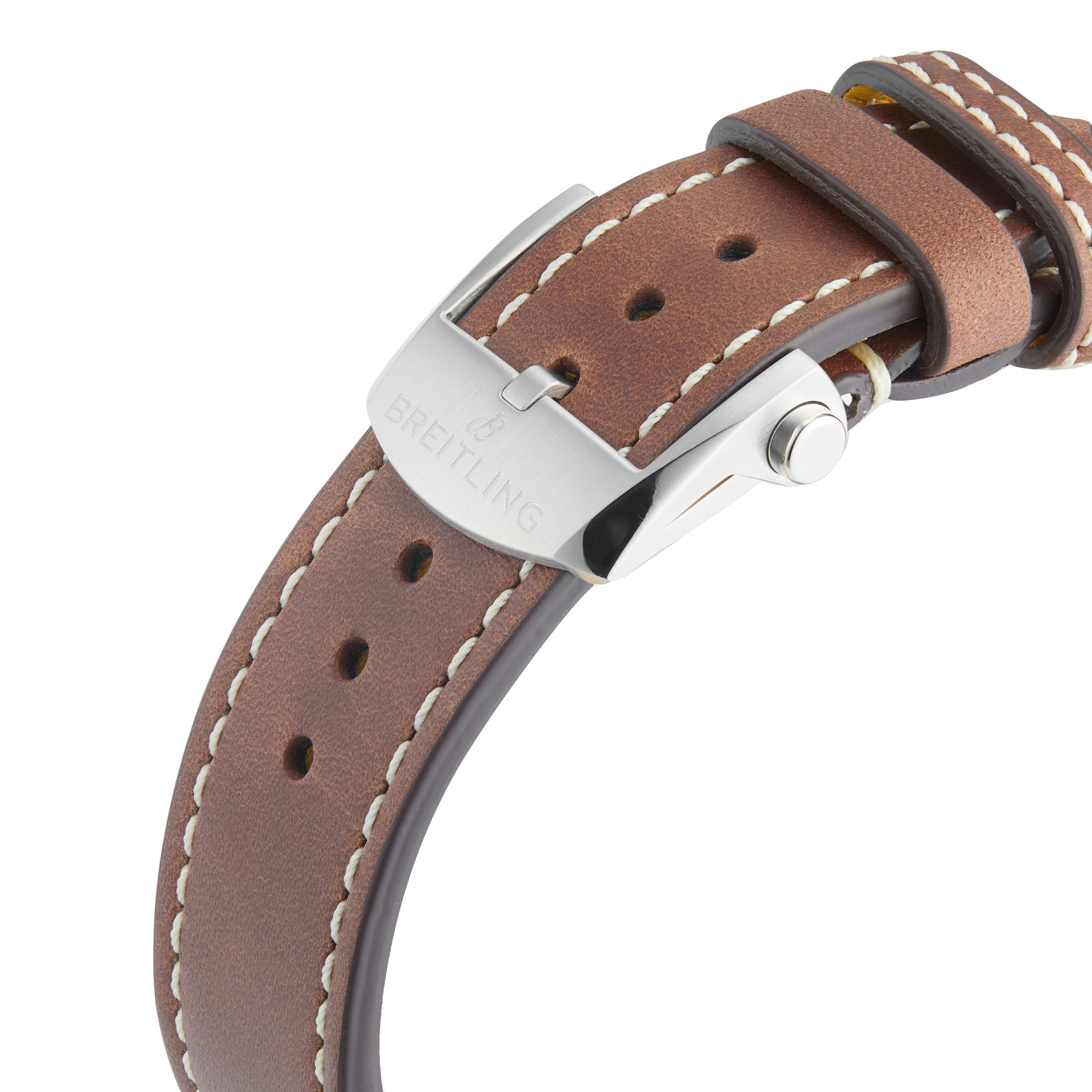 Replica Breitling Classic AVI Chronograph 42 Curtiss P-40 Warhawk Leather Strap details A233802A1L1X1