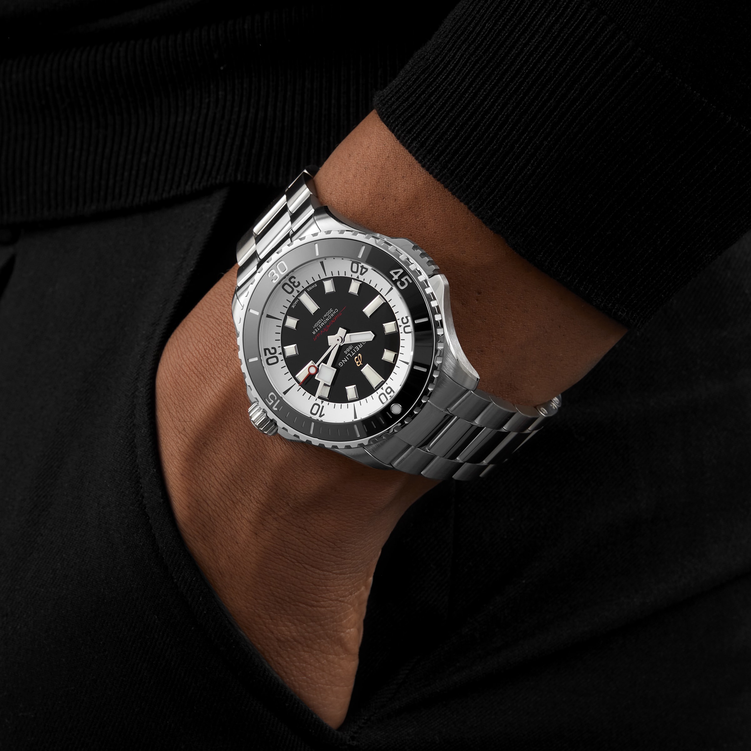 Replica Breitling Superocean Automatic 46 Stainless Steel details A17378211B1A1 7 Replica Breitling Superocean Automatic 46 Stainless Steel details A17378211B1A1