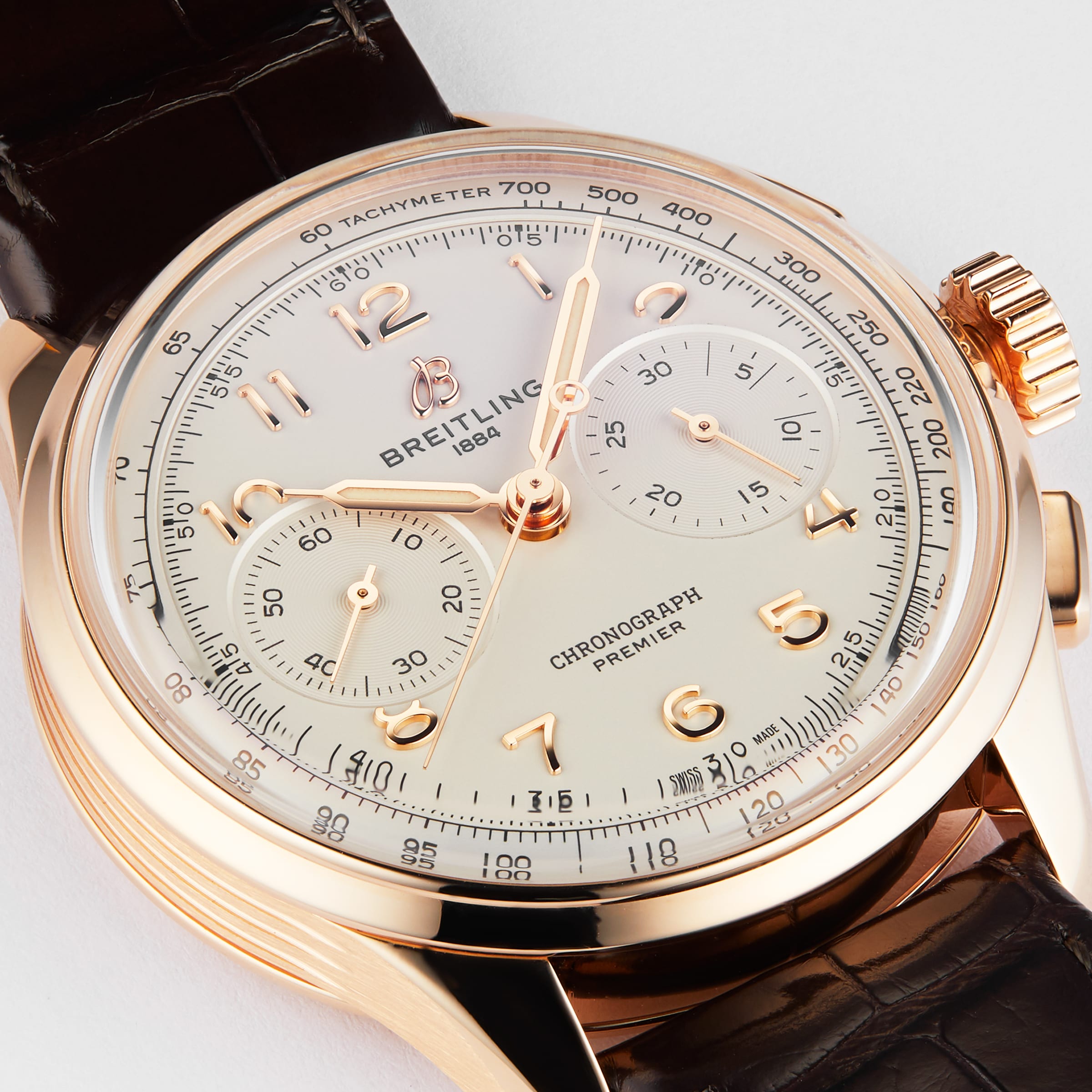 Replica Breitling Premier B09 Chronograph 40 18k Red Gold details RB0930371G1P1 7 Replica Breitling Premier B09 Chronograph 40 18k Red Gold details RB0930371G1P1