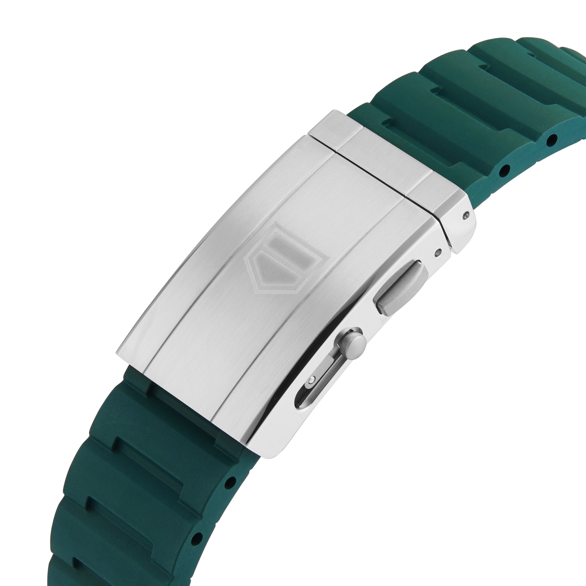 Replica TAG Heuer Carrera Chronograph 44mm Mens details Green Rubber CBN2A1N.FT6238 7 Replica TAG Heuer Carrera Chronograph 44mm Mens details Green Rubber CBN2A1N.FT6238