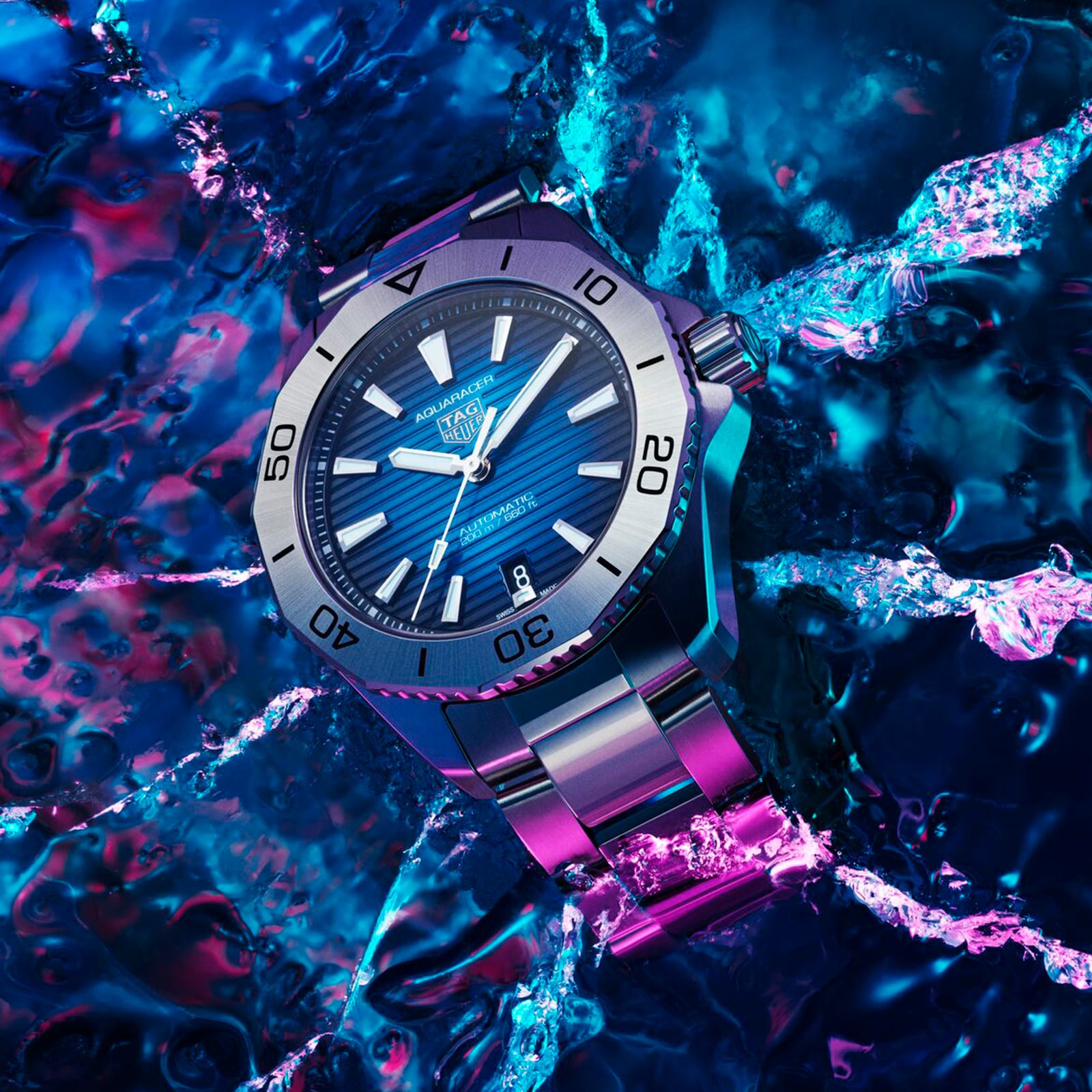 Replica TAG Heuer Aquaracer Professional 200 40mm Mens details WBP2111.BA0627