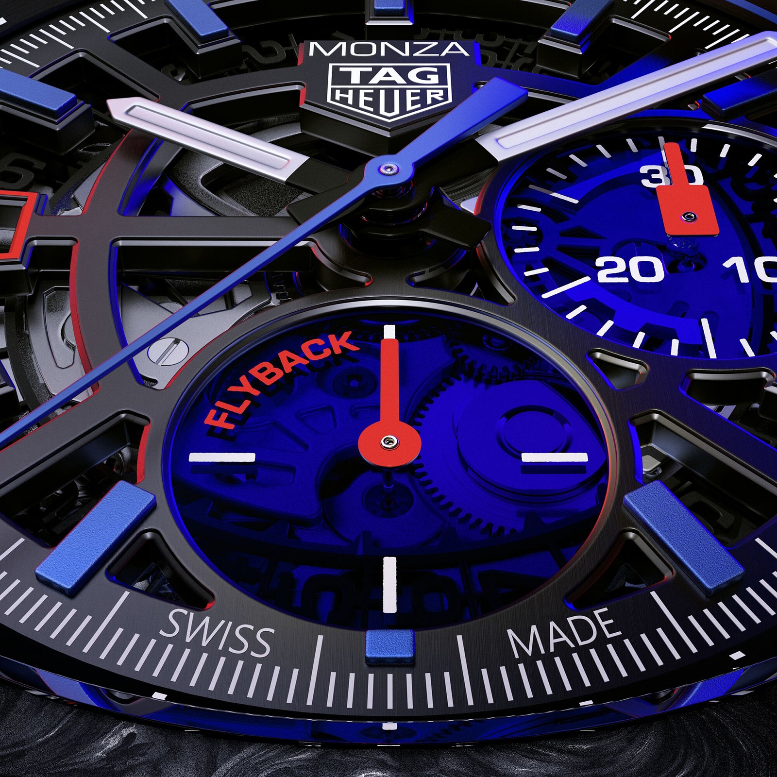 Replica TAG Heuer Monza Flyback Chronometer 42mm Mens details CR5090.FN6001 7 Replica TAG Heuer Monza Flyback Chronometer 42mm Mens details CR5090.FN6001