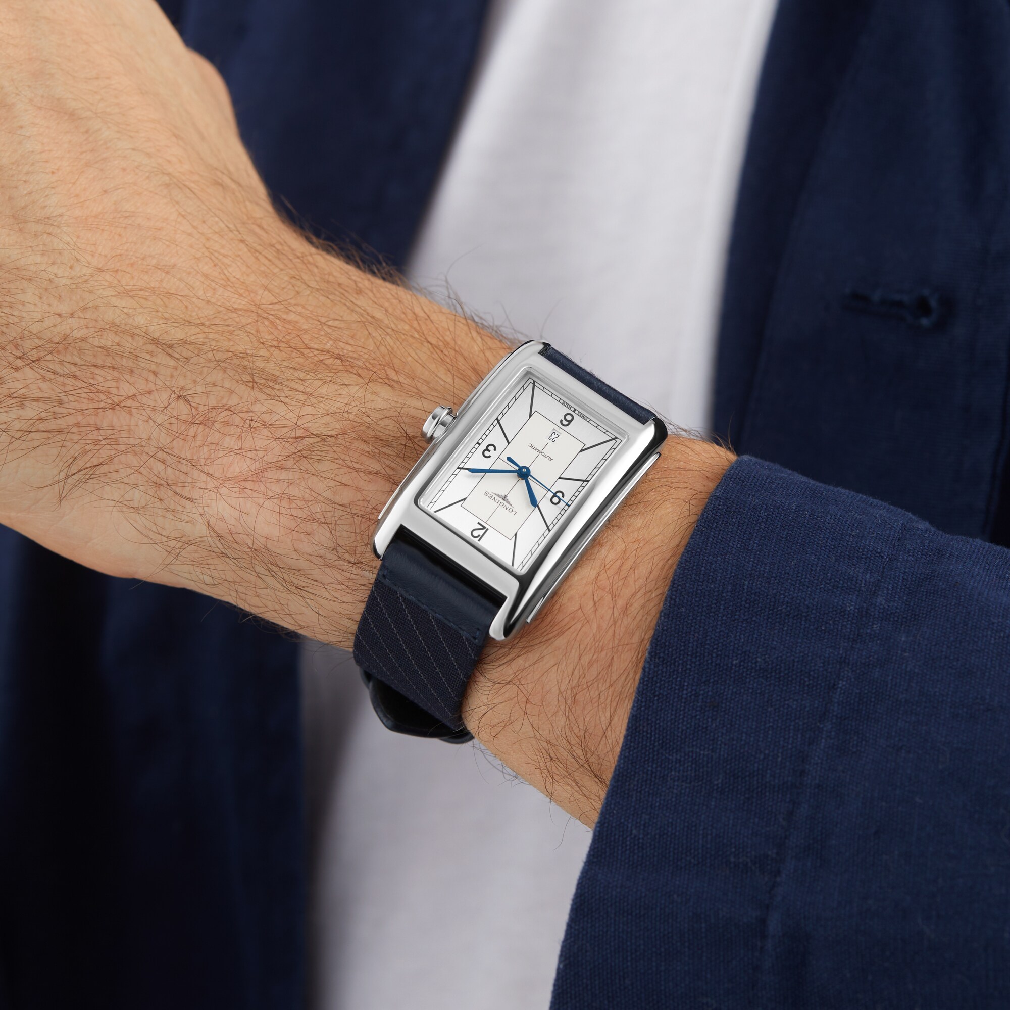 Replica Longines DolceVita 27.7mm X 43.8mm Mens details Silver L57574738 7 Replica Longines DolceVita 27.7mm X 43.8mm Mens details Silver L57574738
