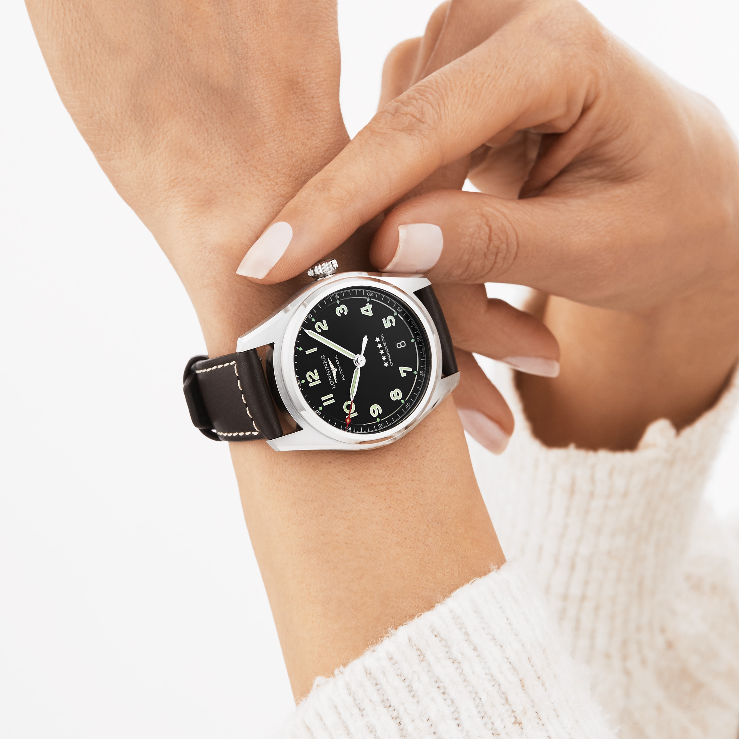 Replica Longines Spirit 37mm Unisex details L34104530 7 Replica Longines Spirit 37mm Unisex details L34104530