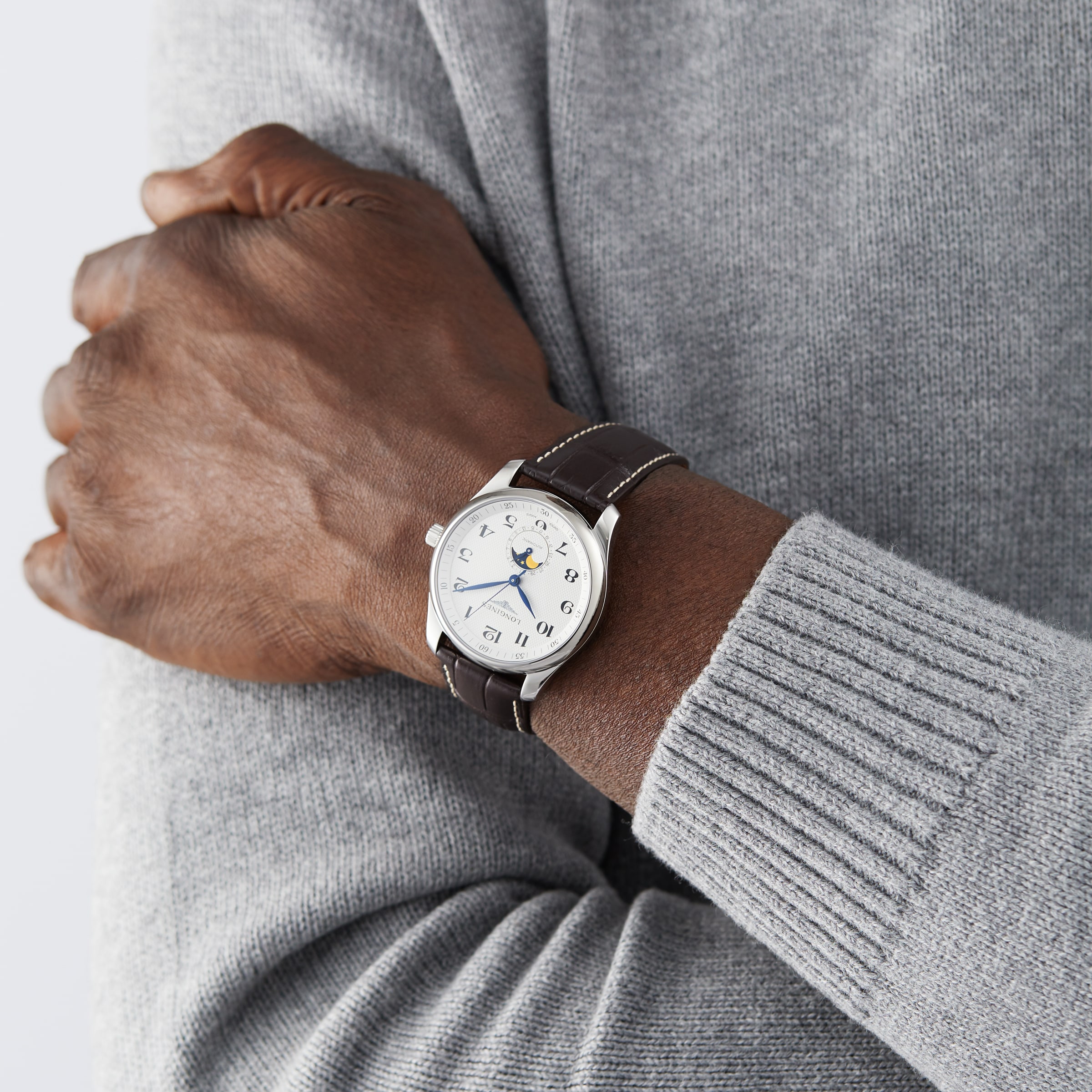 Replica Longines Master Collection 40mm Mens details L29094783