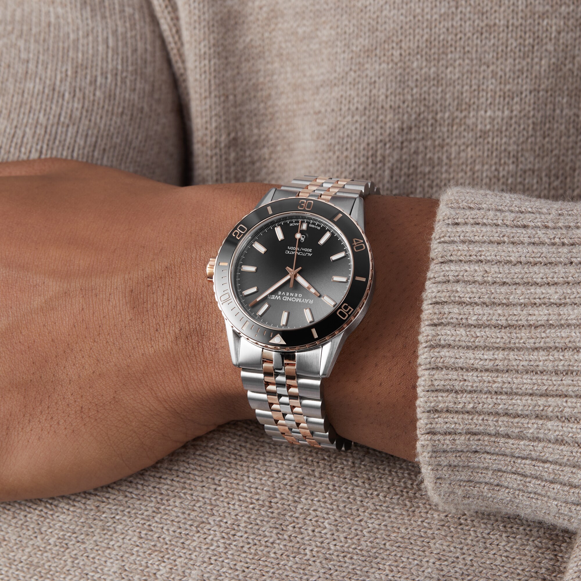Replica Raymond Weil Freelancer Automatic Mens details 42.5mm 2775-S51-20051 7 Replica Raymond Weil Freelancer Automatic Mens details 42.5mm 2775-S51-20051