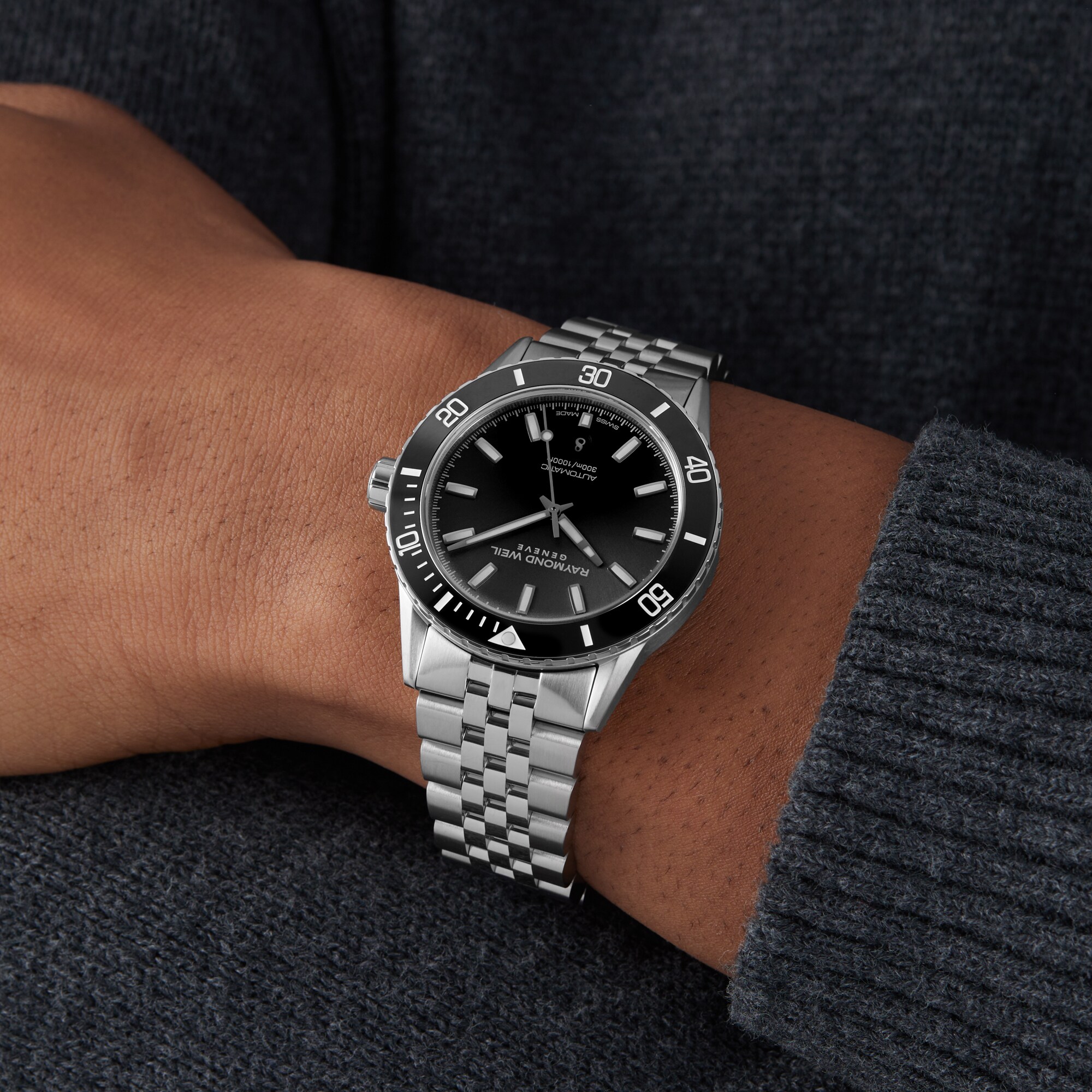 Replica Raymond Weil Freelancer Automatic Mens details 42.5mm 2775-ST1-20051 7 Replica Raymond Weil Freelancer Automatic Mens details 42.5mm 2775-ST1-20051