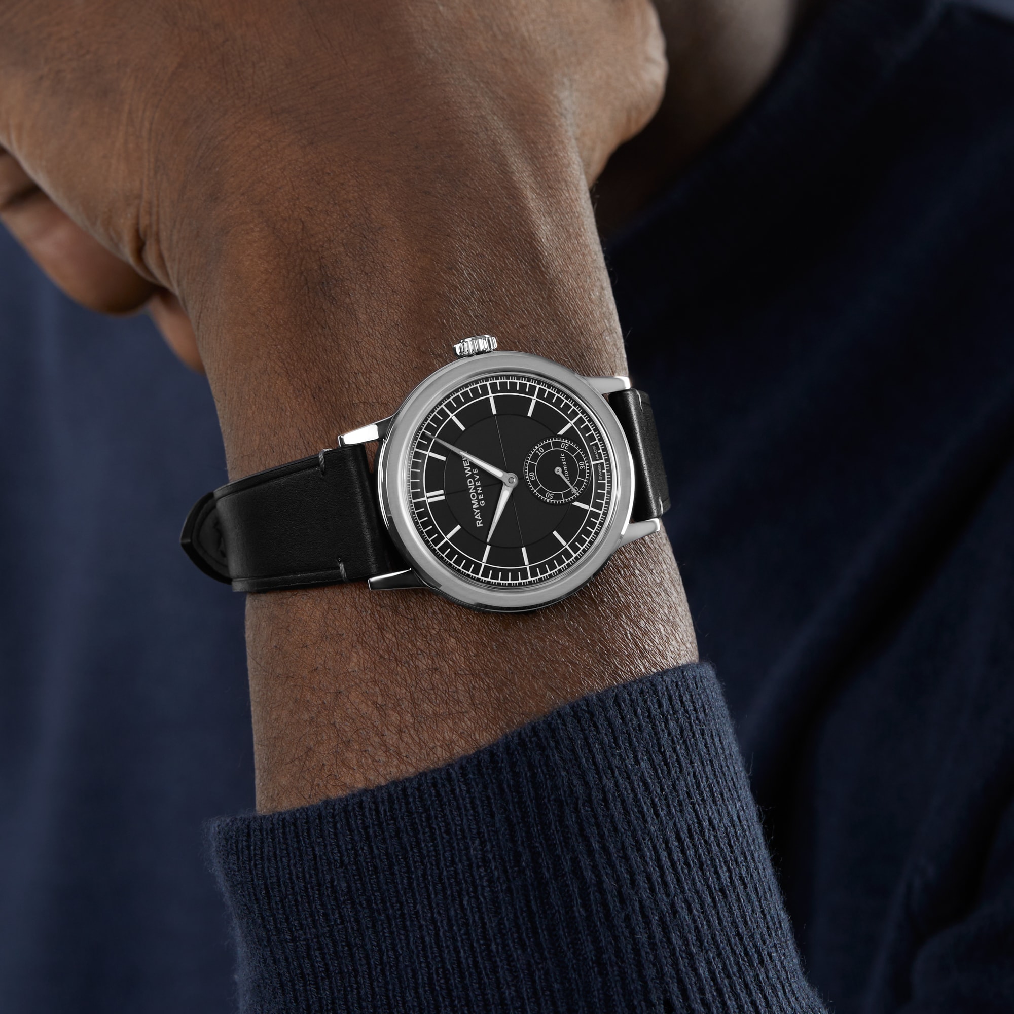 Replica Raymond Weil Millesime 39.5mm Mens details Grey 2930-STC-60001 7 Replica Raymond Weil Millesime 39.5mm Mens details Grey 2930-STC-60001