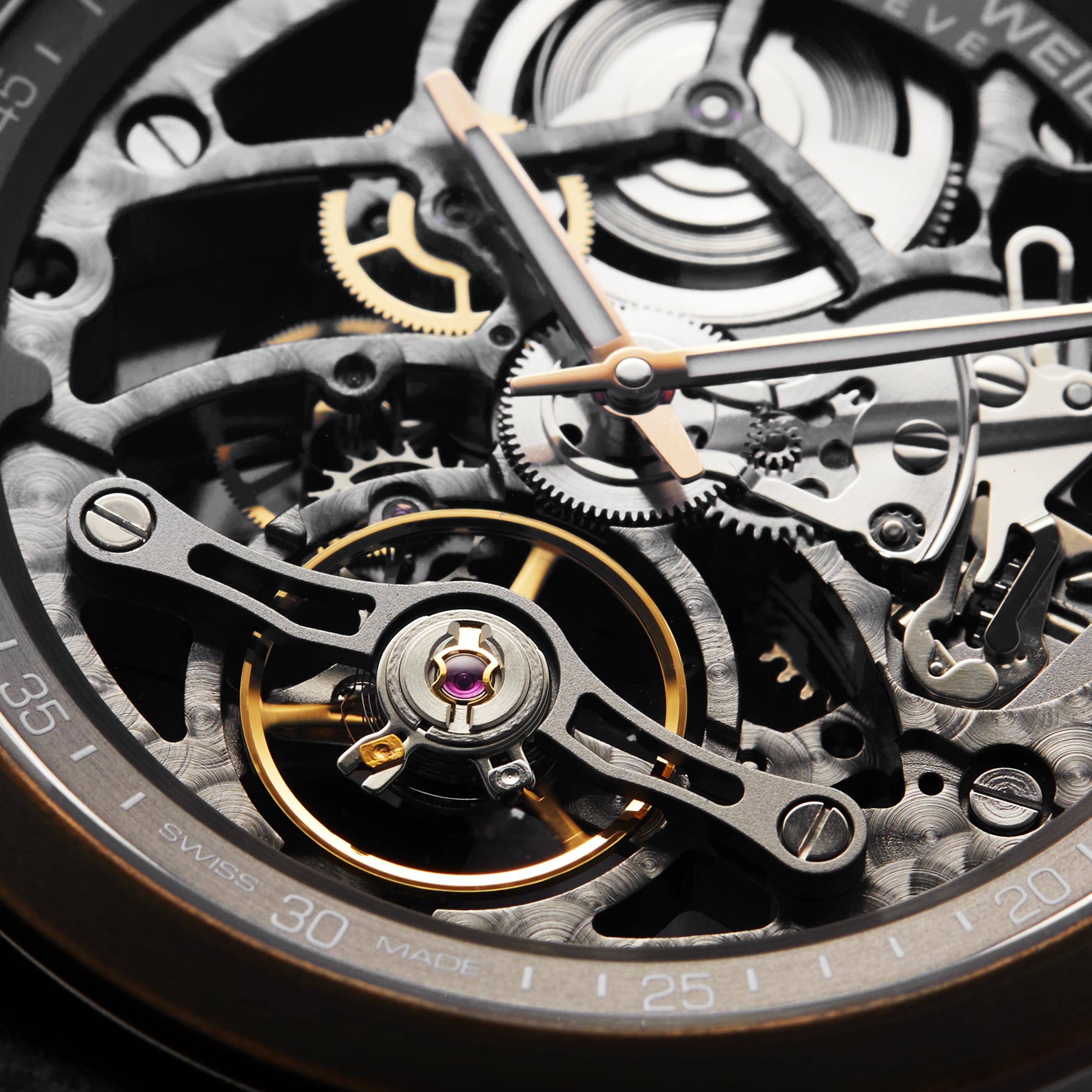 Replica Raymond Weil Freelancer Skeleton 42mm Mens details 2785-SBC-60000