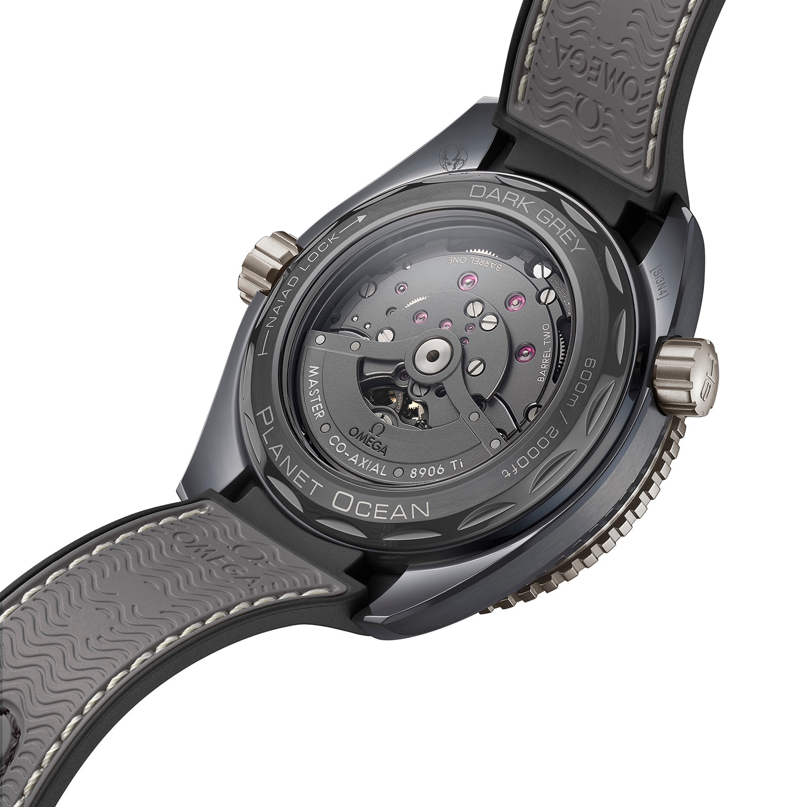 Replica Omega Seamaster Planet Ocean 600M Co-Axial Master Chronometer GMT 45.5mm Mens details Grey O21592462299002