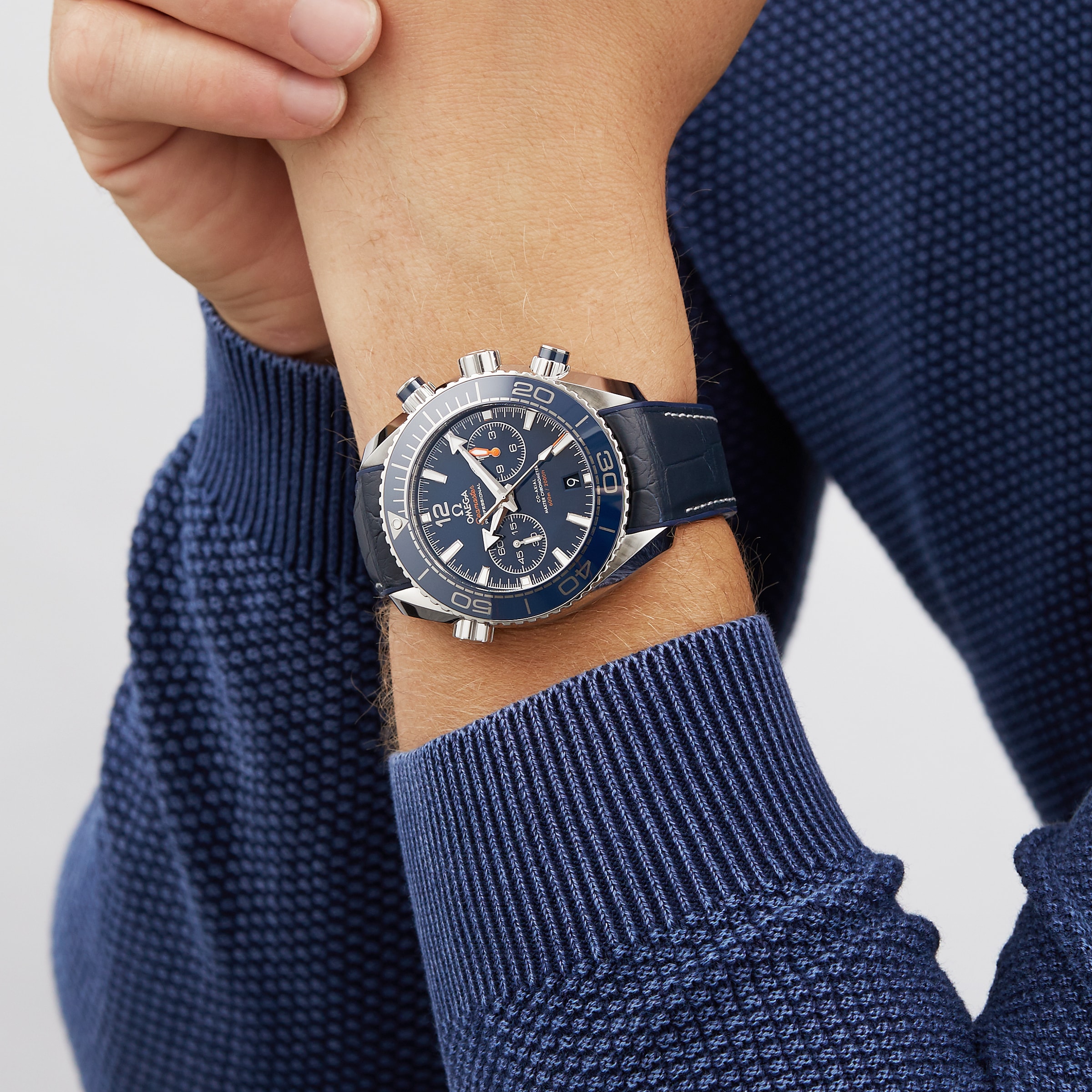 Replica Omega Seamaster Planet Ocean Chronograph 45.5mm Mens details O21533465103001 7 Replica Omega Seamaster Planet Ocean Chronograph 45.5mm Mens details O21533465103001