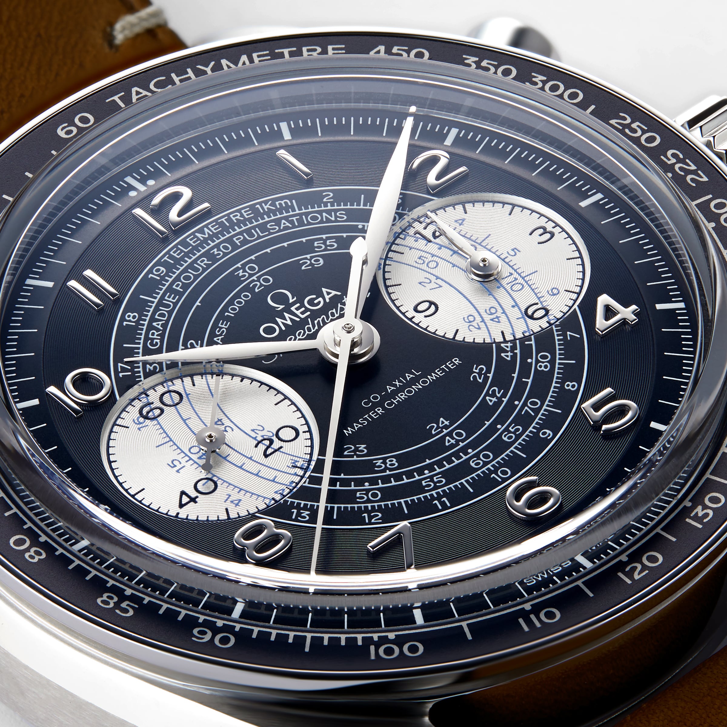 Replica Omega Speedmaster Chronoscope Co-Axial Master Chronometer Chronograph 43mm O32932435103001
