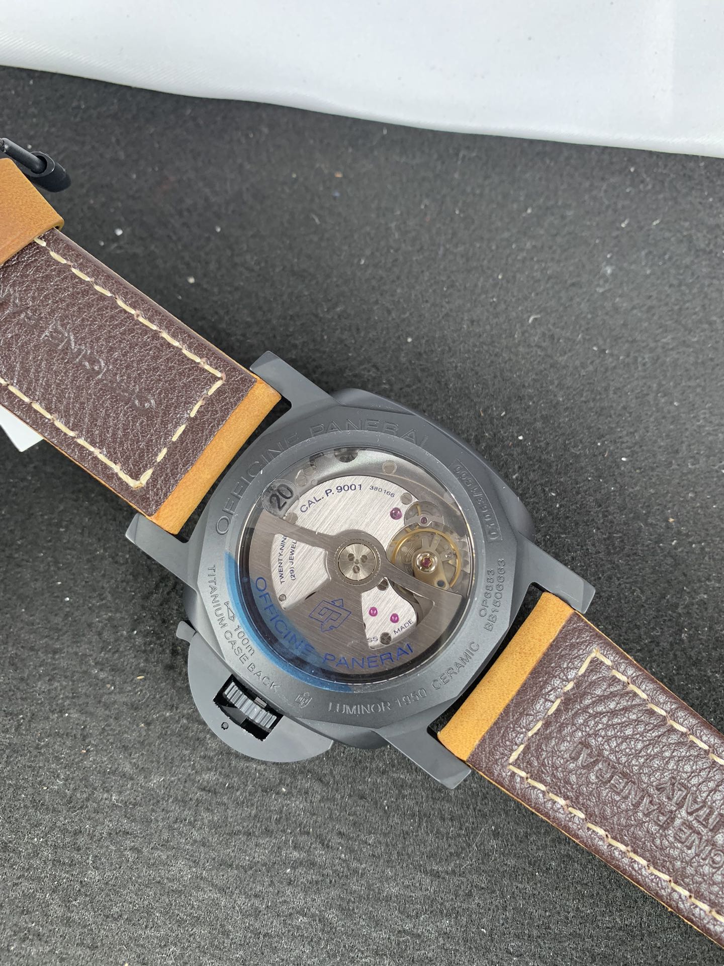 Replica Panerai Men Luminor GMT 1950 PAM144 8 Replica Panerai Men Luminor GMT 1950 PAM144