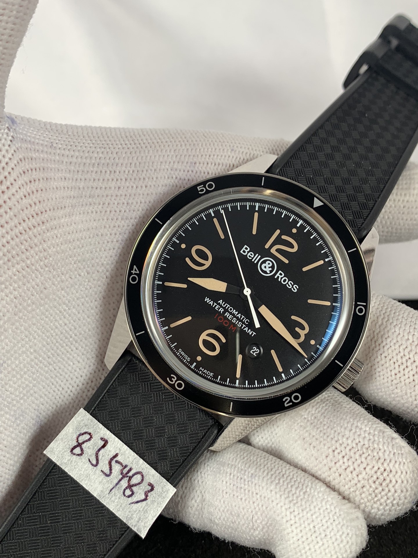 Replica Bell & Ross Men BR123 Sport Heritage