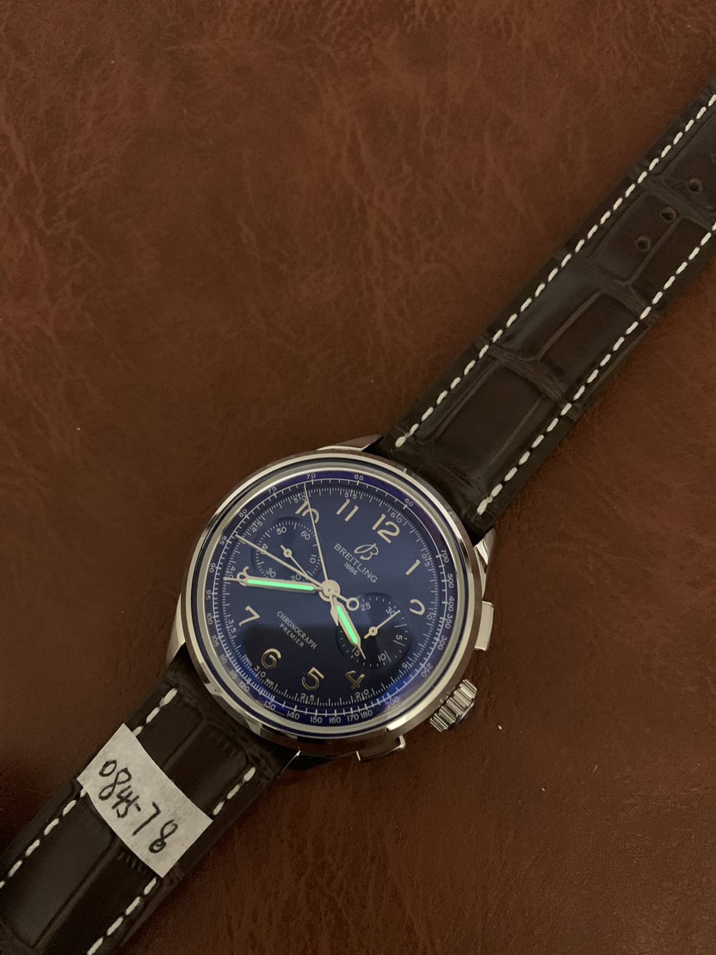 Replica Breitling Men Premier B15 Duograph 42 AB1510171C1P1