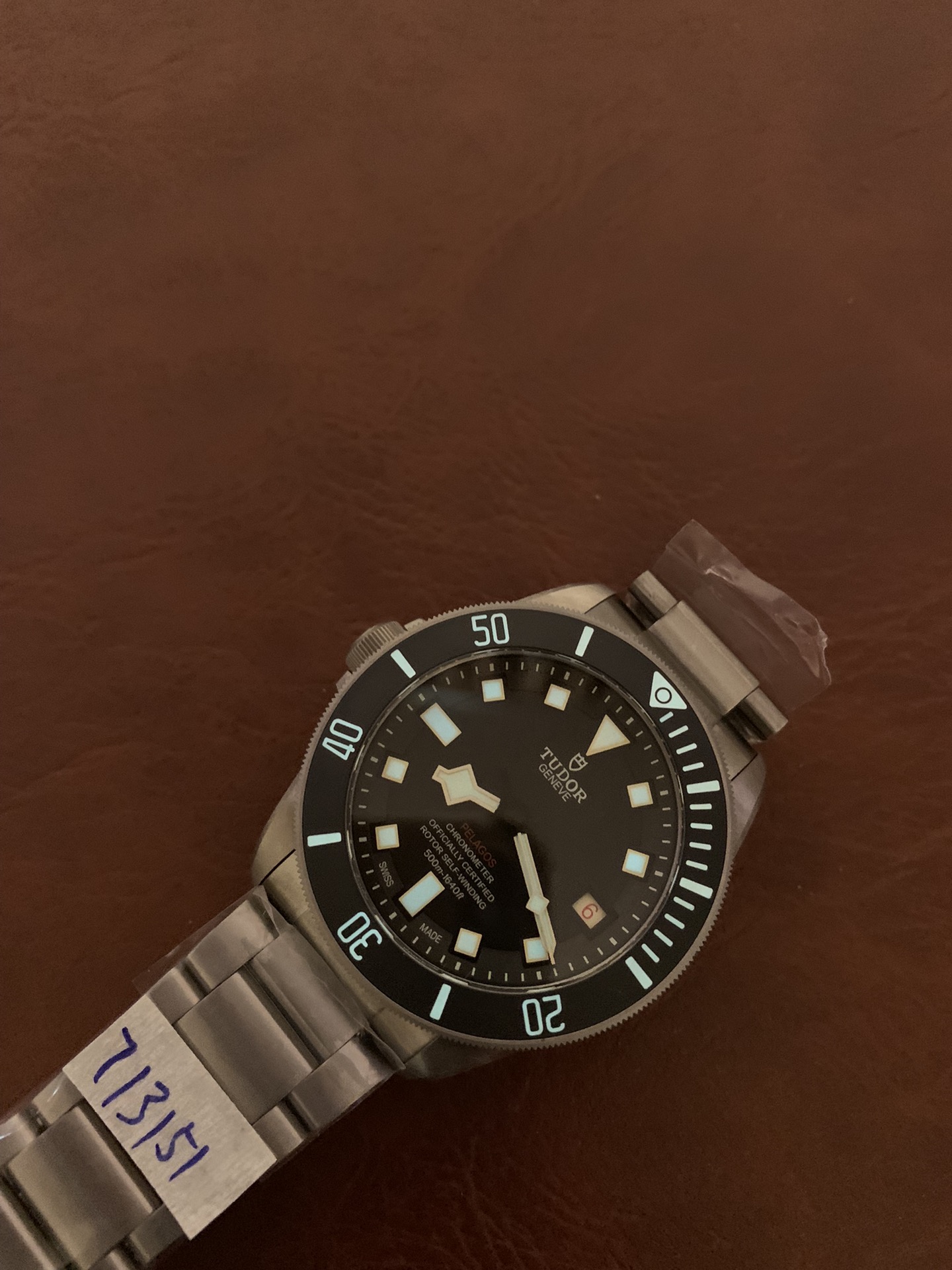 Replica Tudor Mens Pelagos M25610TNL-0001
