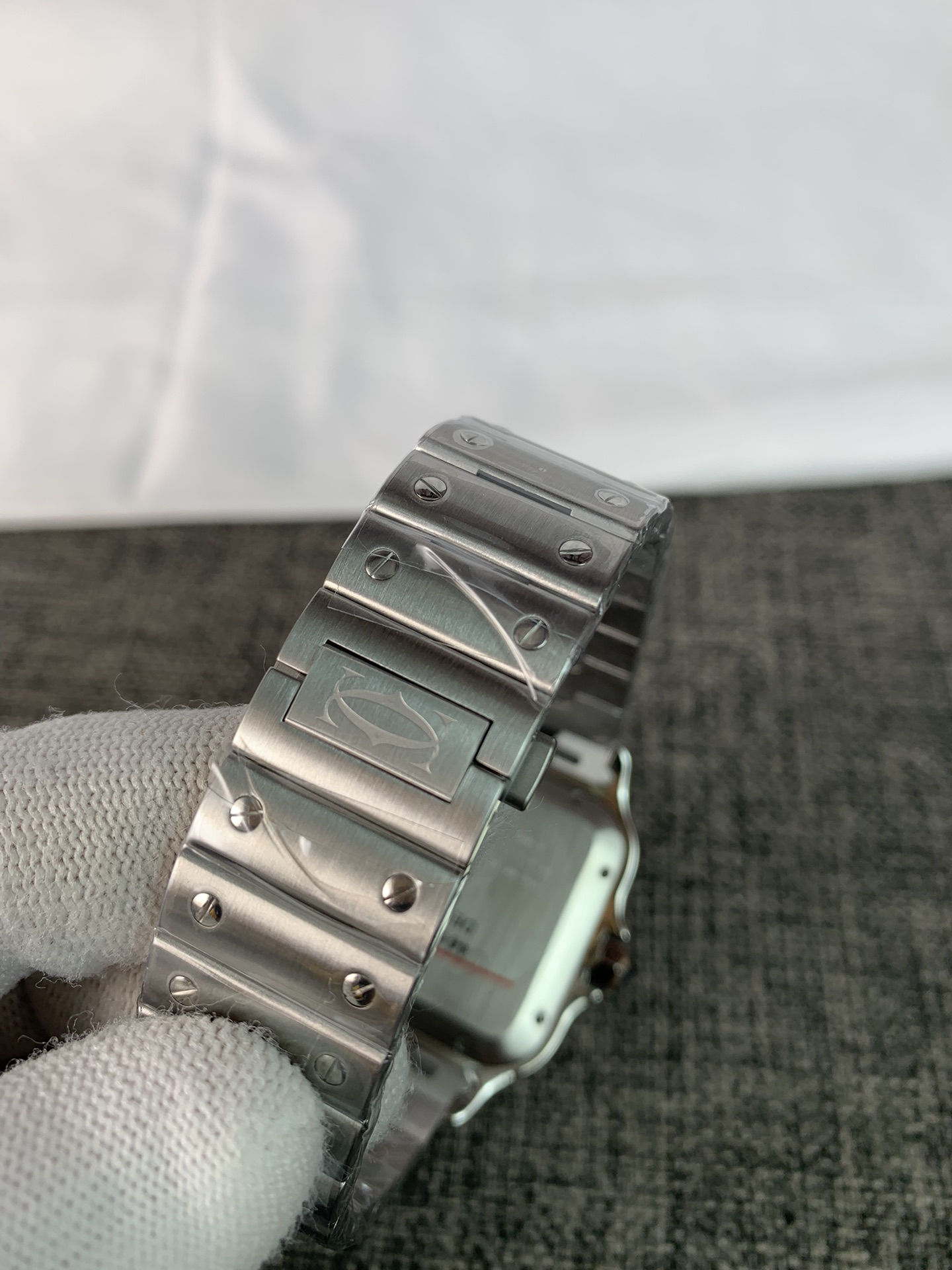 Replica Cartier Men Santos De Cartier WSSA0062 8 Replica Cartier Men Santos De Cartier WSSA0062