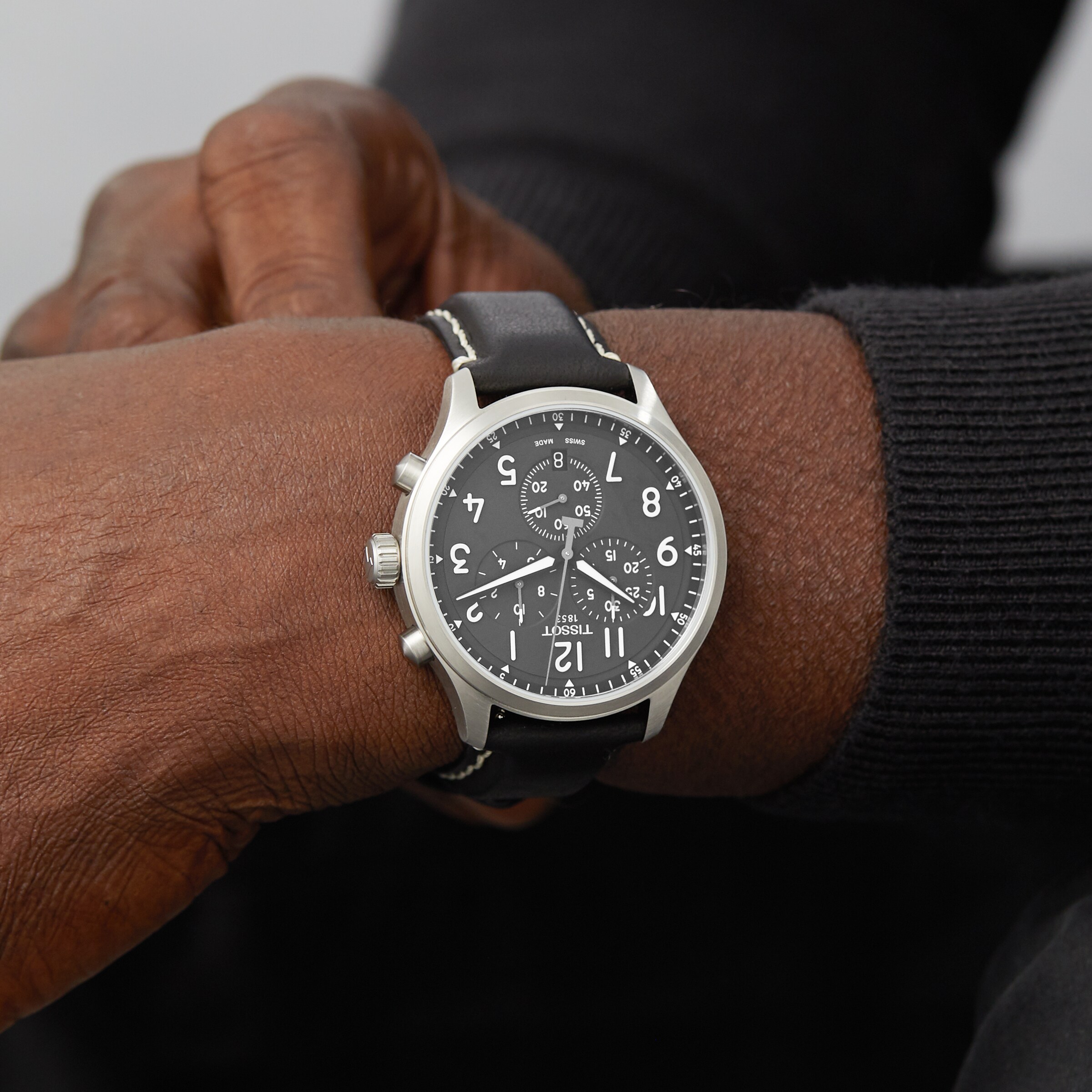 Replica Tissot T-Sport Chrono XL 45mm Mens details T1166171606200