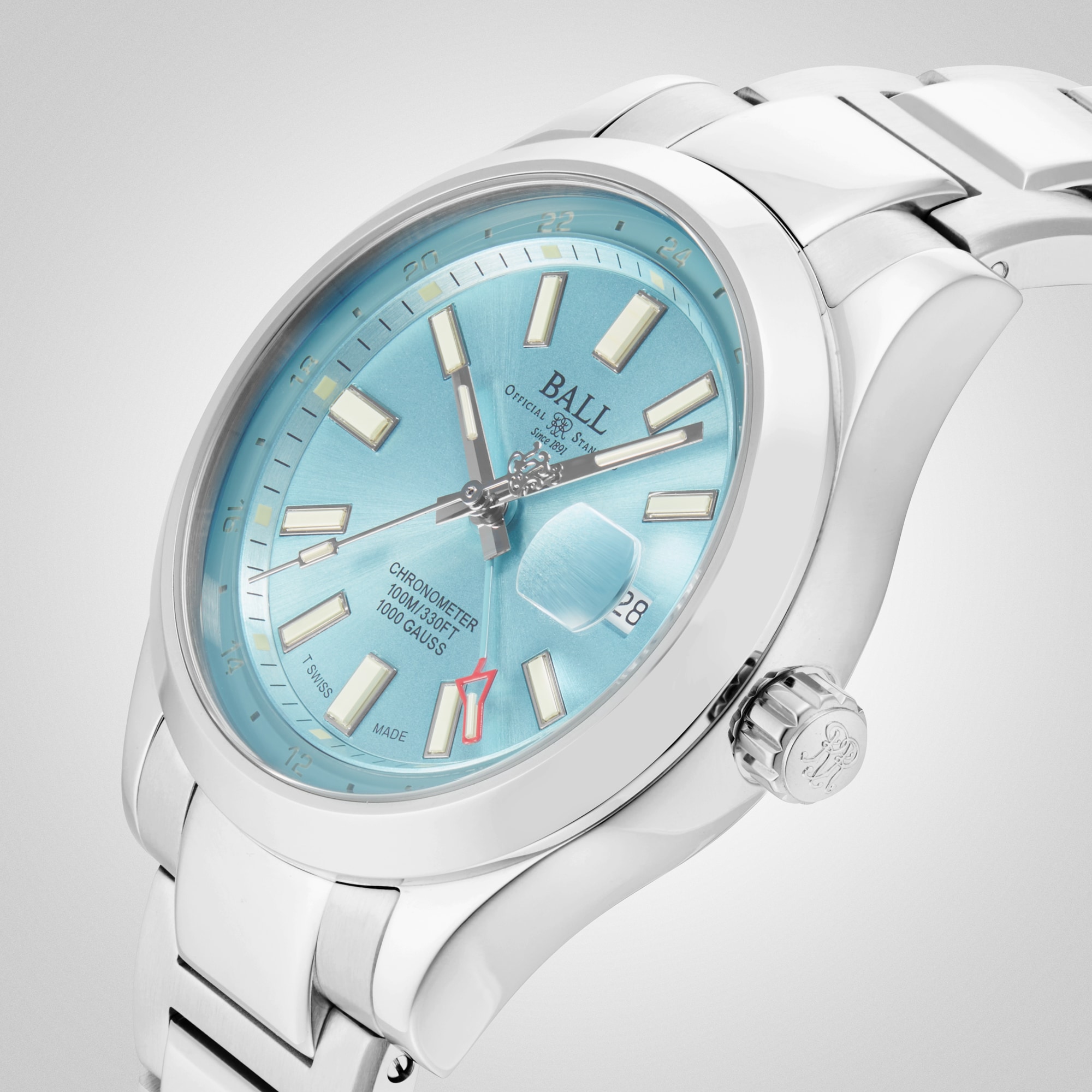 Replica BALL Engineer III Endurance 1917 GMT 41mm Mens details Blue GM9100C-S2C-IBE 8 Replica BALL Engineer III Endurance 1917 GMT 41mm Mens details Blue GM9100C-S2C-IBE