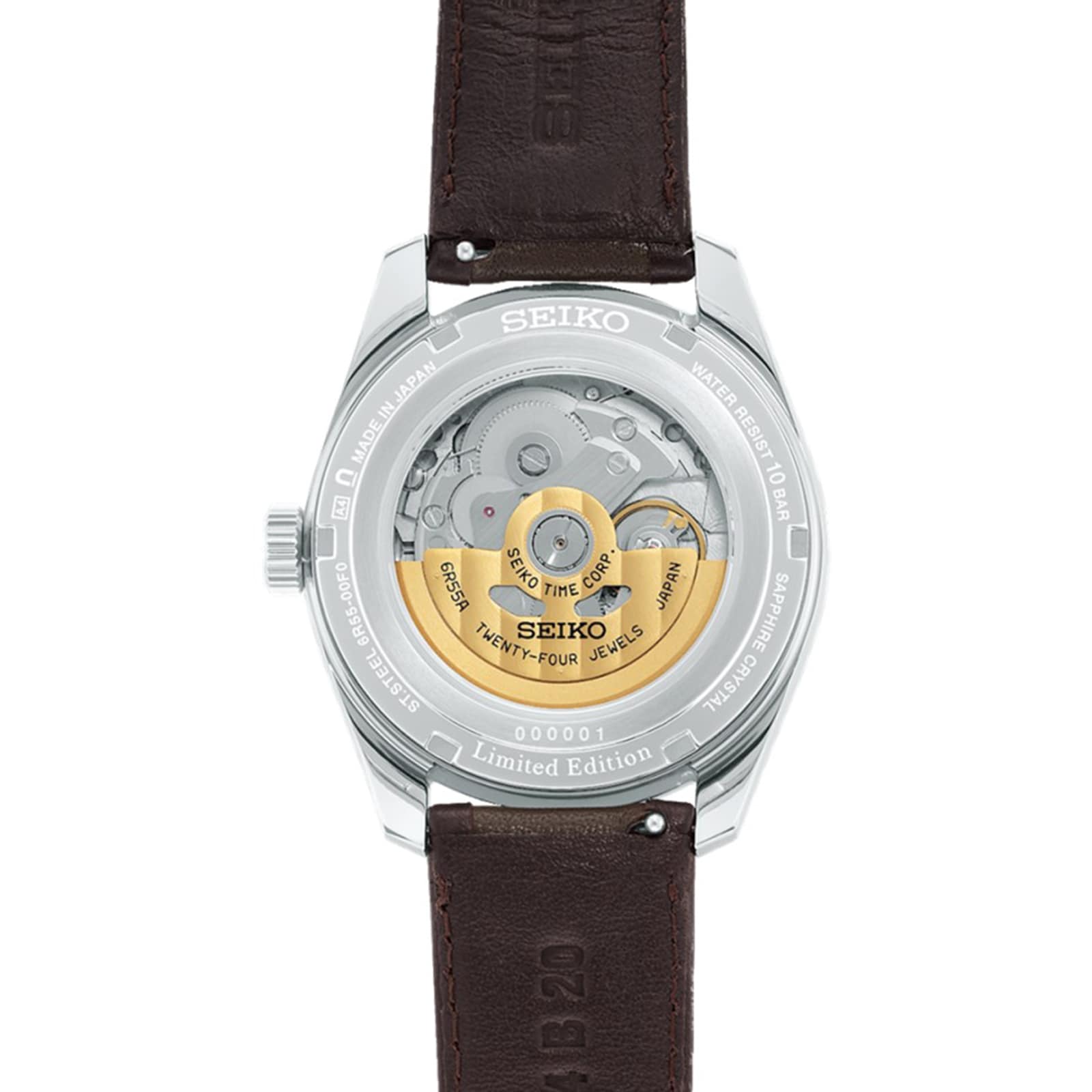 Replica Seiko Presage Sharp Edged 'Laurel' Limited Edition 40mm Mens details White SPB413J1 8 Replica Seiko Presage Sharp Edged 'Laurel' Limited Edition 40mm Mens details White SPB413J1