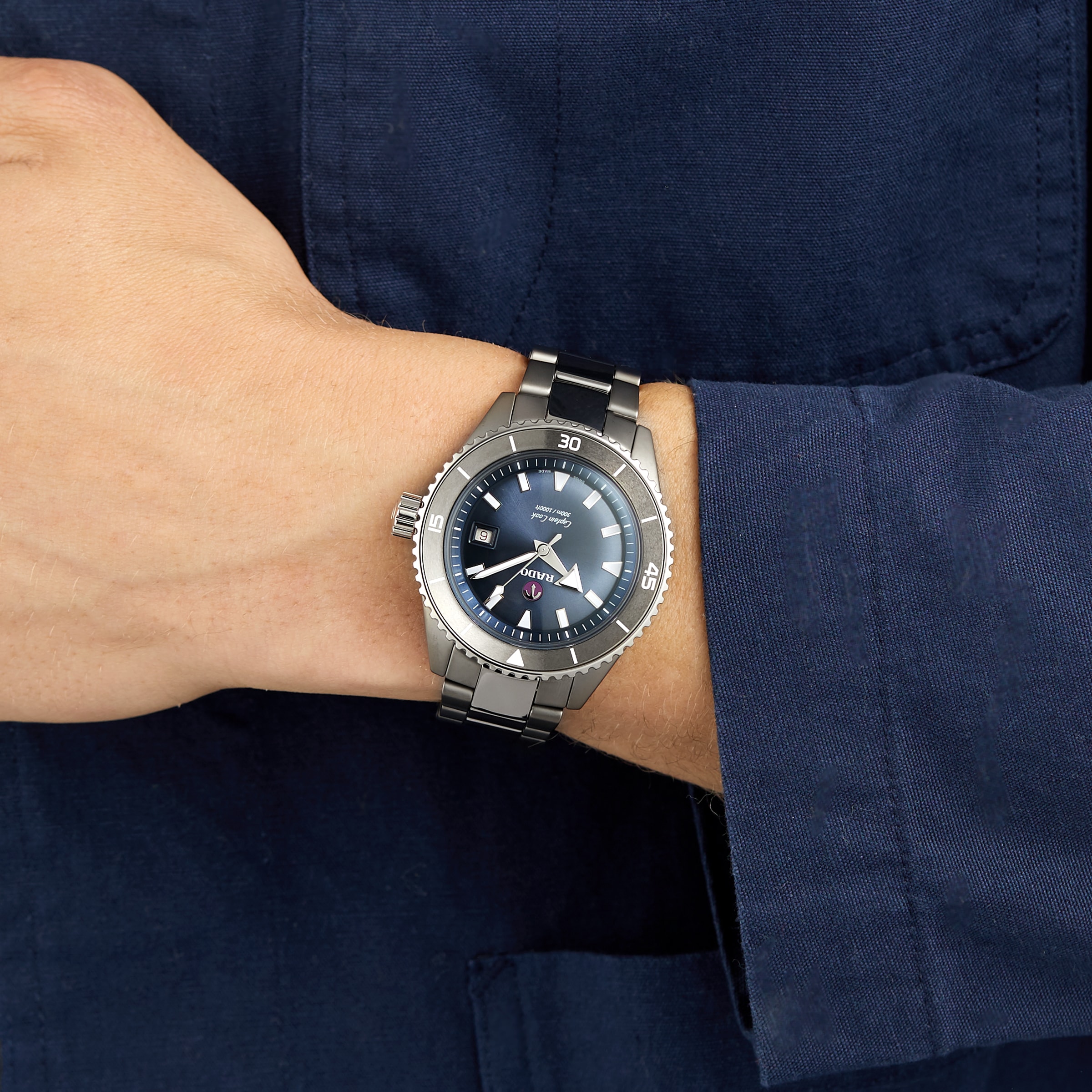 Replica Rado Captain Cook High-Tech Ceramic Diver R32144202