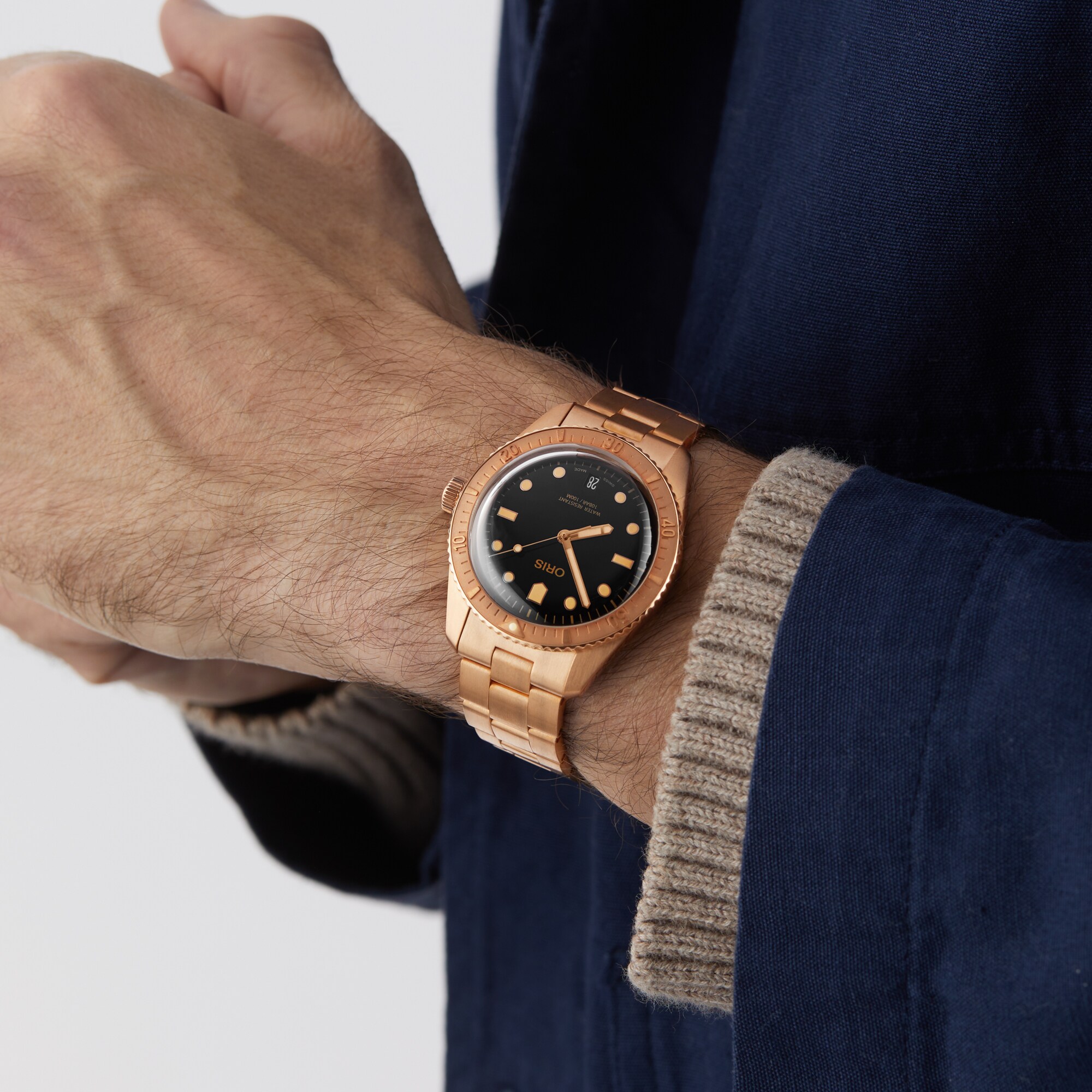 Replica Oris Divers Sixty Five Date Cotton Candy Sepia 38mm Mens details Bronze 01 733 7771 3154-07 8 19 15 8 Replica Oris Divers Sixty Five Date Cotton Candy Sepia 38mm Mens details Bronze 01 733 7771 3154-07 8 19 15