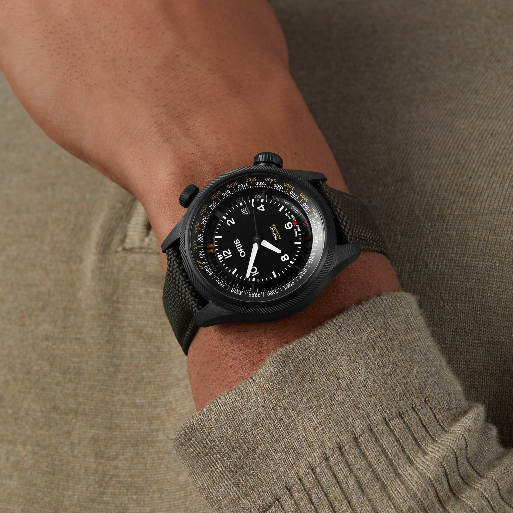 Replica Oris Pro Pilot Altimeter 47mm Mens details - Altitude in Metres 01 793 7775 8764-SET 8 Replica Oris Pro Pilot Altimeter 47mm Mens details - Altitude in Metres 01 793 7775 8764-SET