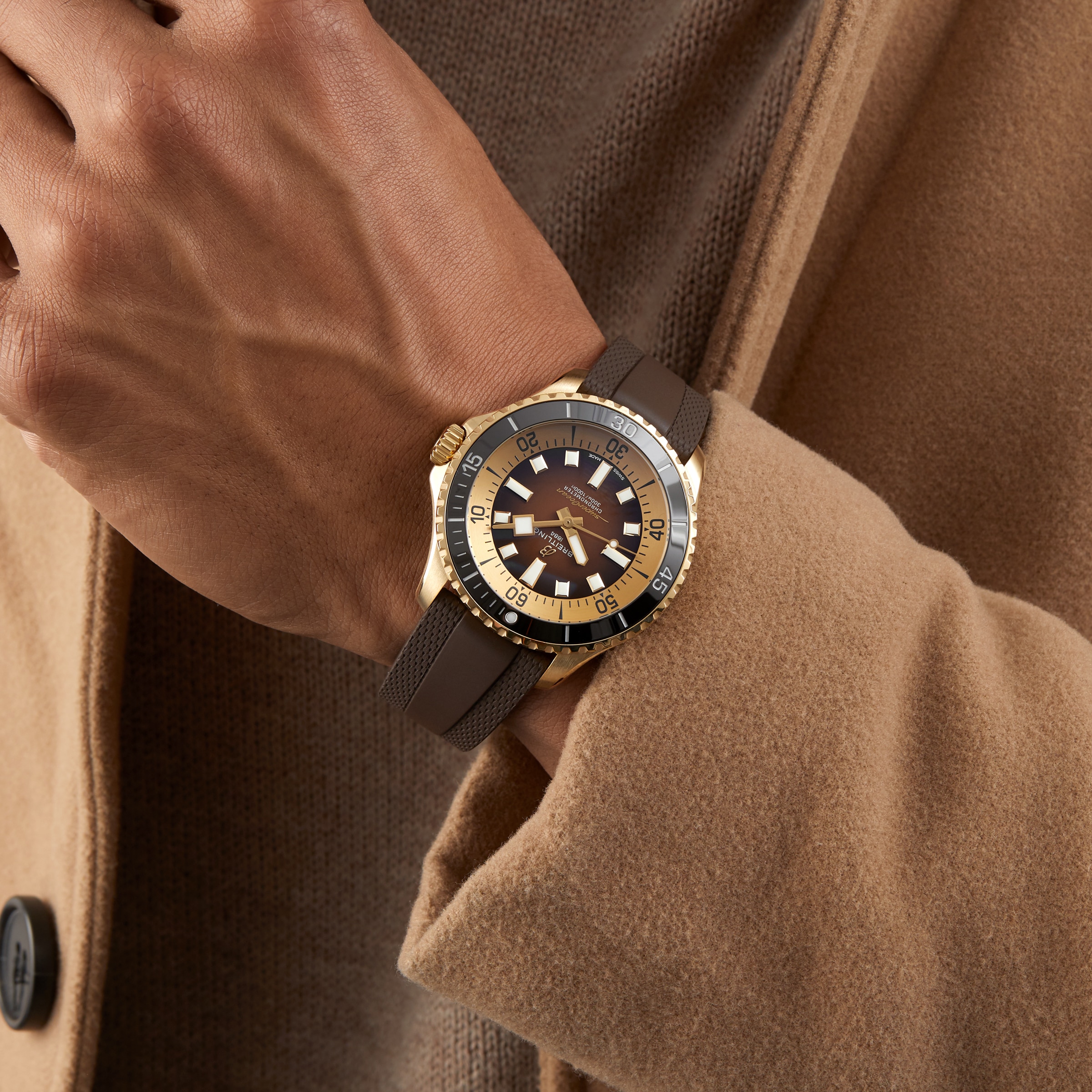 Replica Breitling Superocean Automatic 44 Bronze details N17376201Q1S1 8 Replica Breitling Superocean Automatic 44 Bronze details N17376201Q1S1
