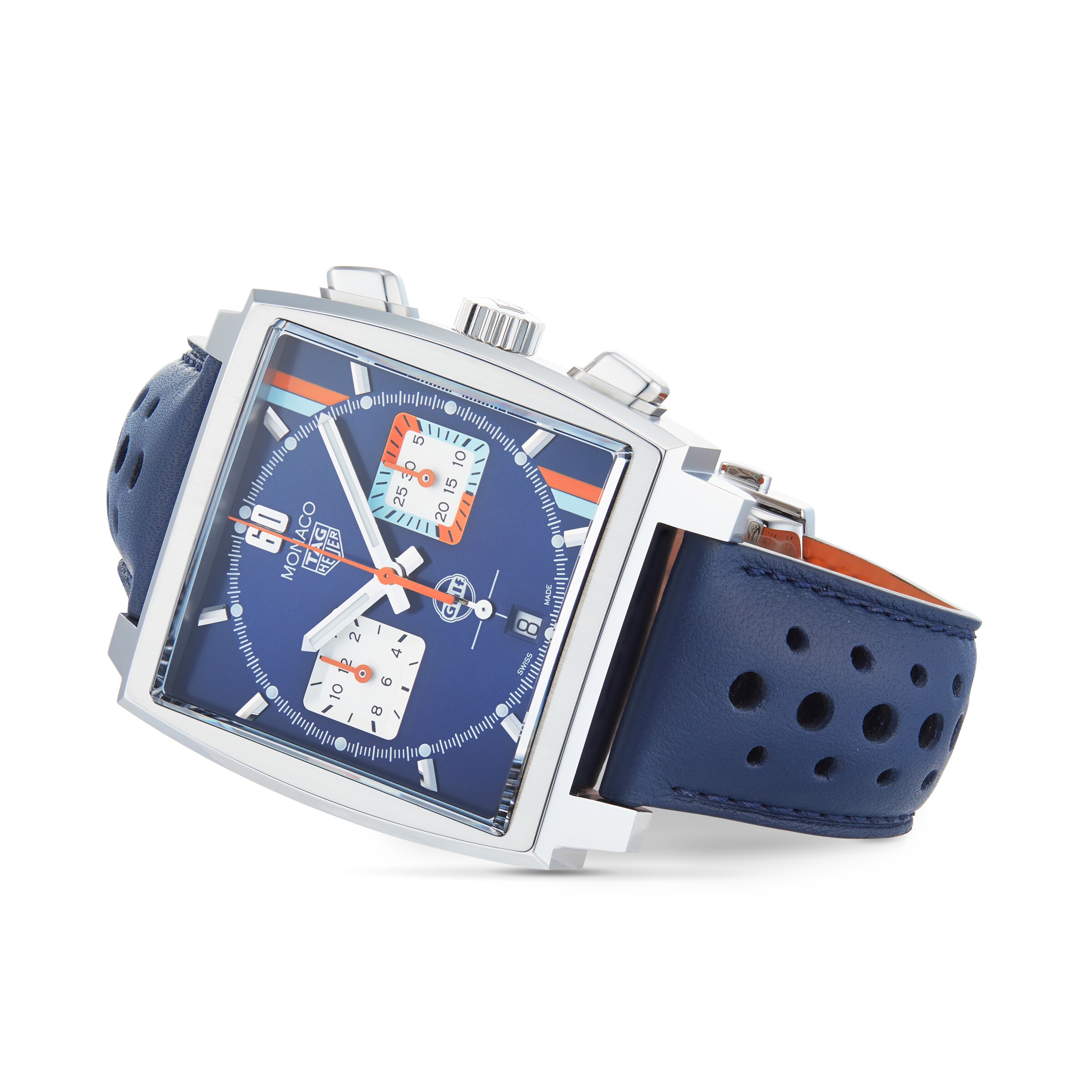 Replica TAG Heuer Monaco Gulf Special Edition 39mm Mens details CBL2115.FC6494