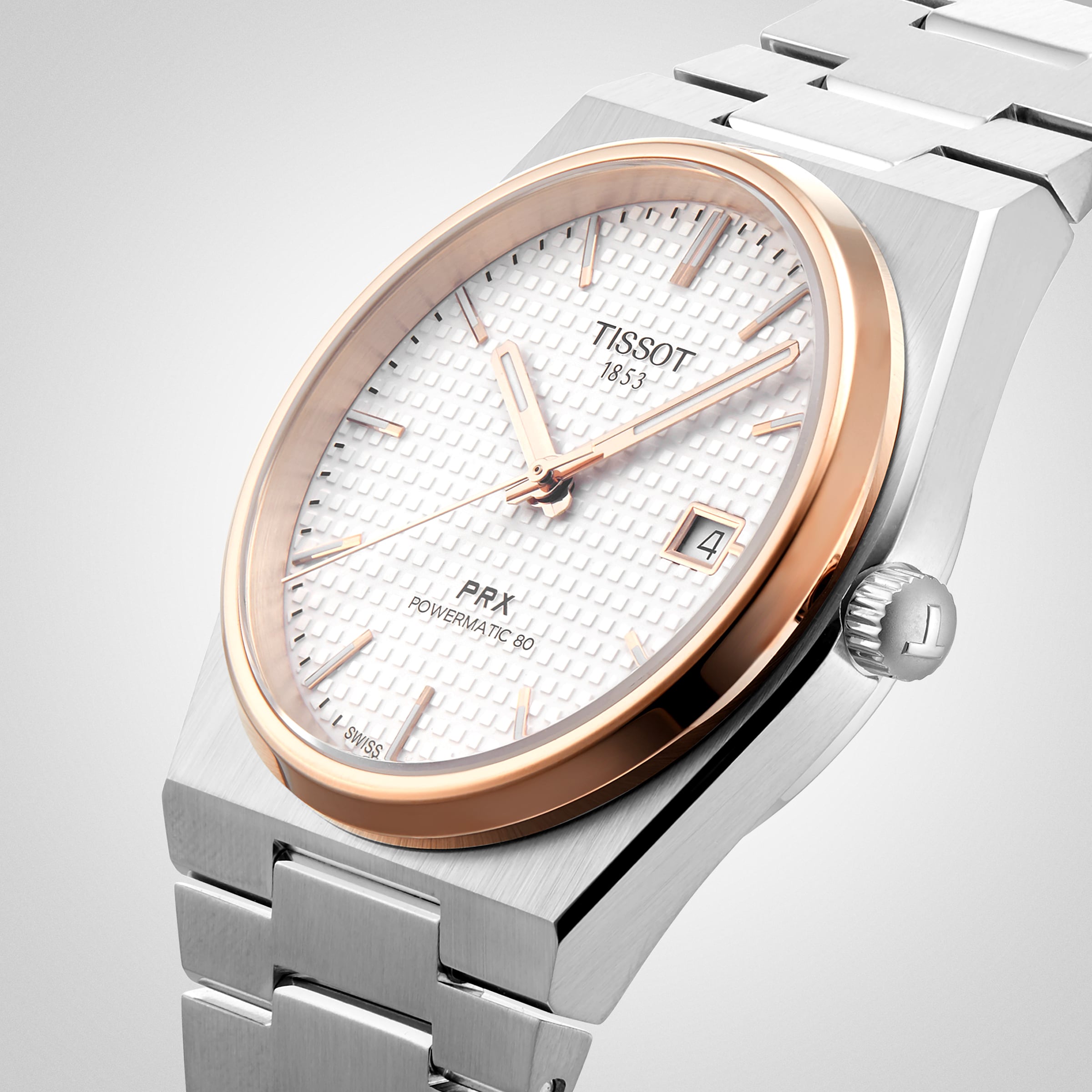 Replica Tissot PRX Powermatic 80 40mm Mens details T1374072103100