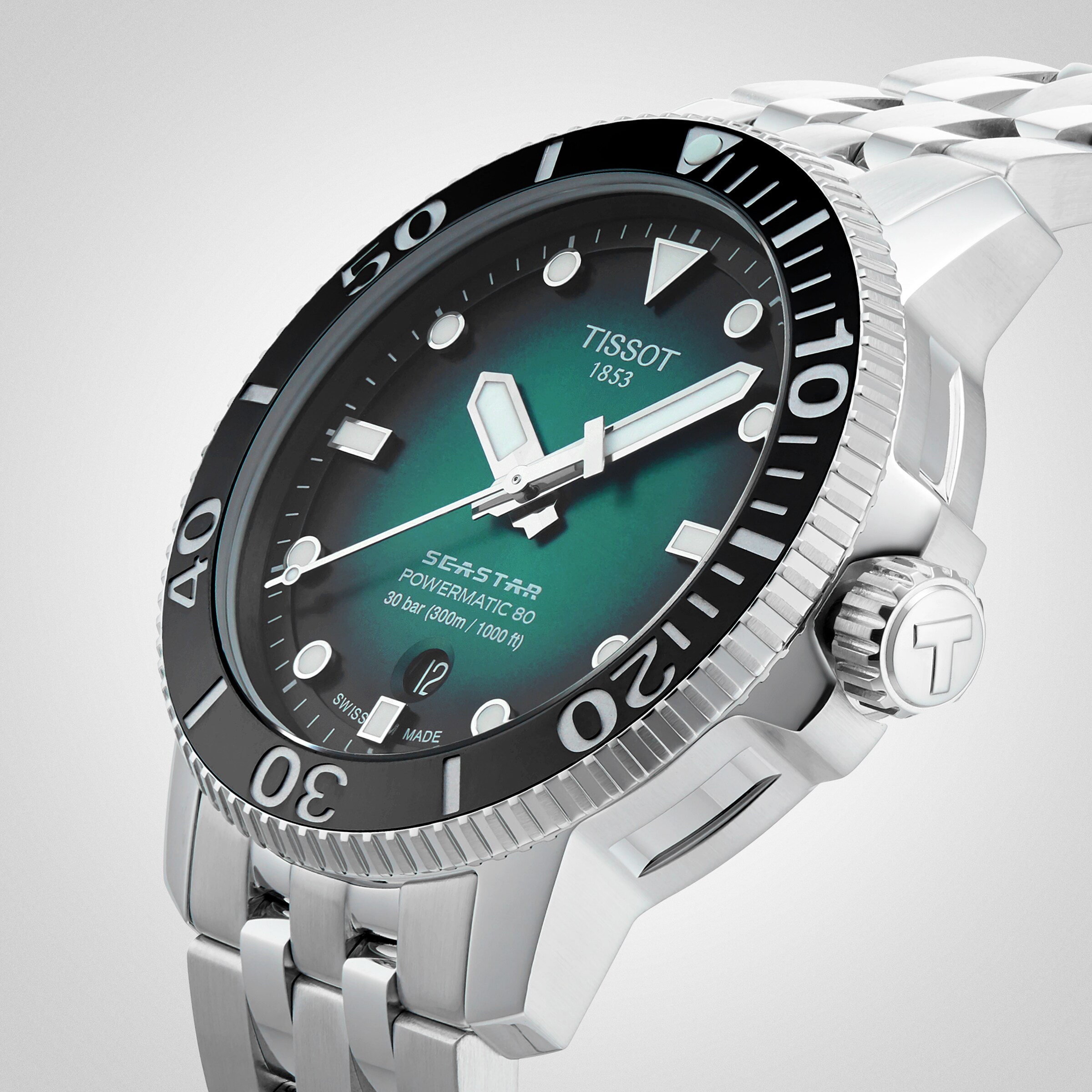 Replica Tissot T-Sport Seastar 43mm Mens details T1204071109101